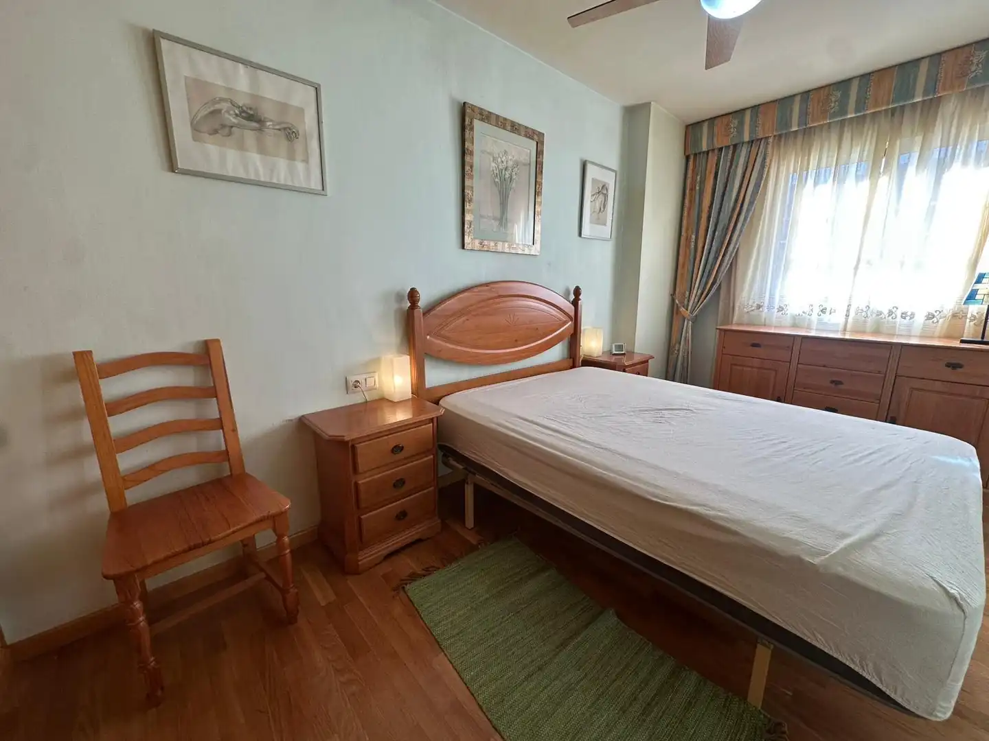Bedroom of Flat for sale in Murcia  with Air Conditioner, Private garden and Storage room