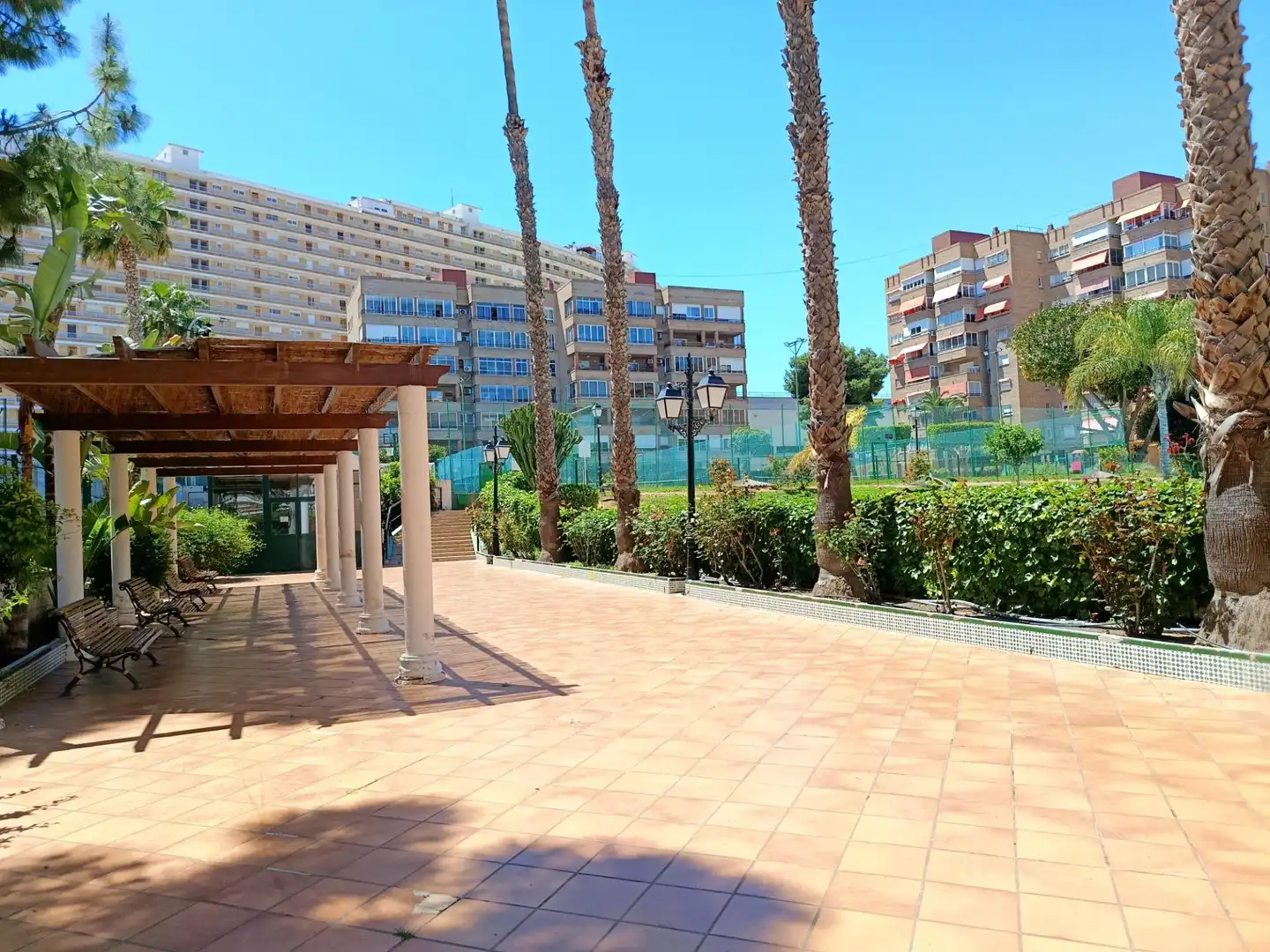 Terrasse von Wohnungen zum Verkauf in Alicante / Alacant mit Klimaanlage, Heizung und Alarm