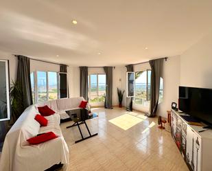 Living room of Flat to rent in San Miguel de Salinas  with Furnished, Oven and Microwave
