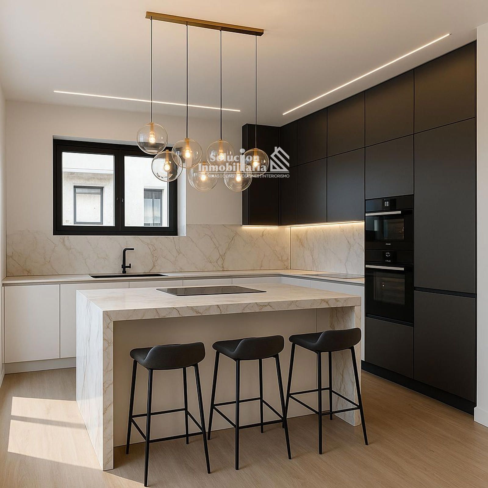 Kitchen of Single-family semi-detached for sale in Carbajosa de la Sagrada  with Heating, Terrace and Storage room