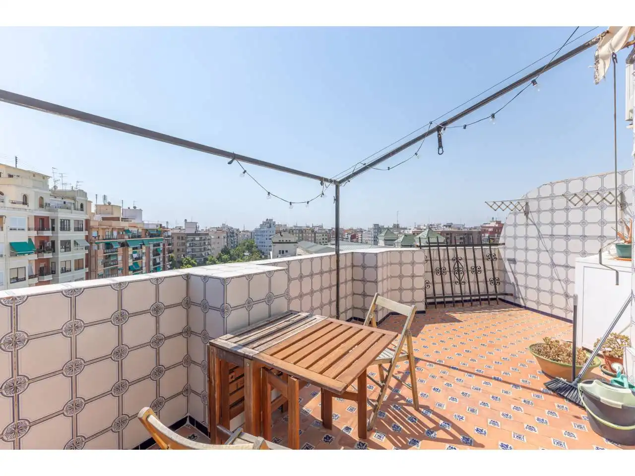 Terrace of Attic for sale in Valencia  with Air Conditioner, Parquet flooring and Terrace