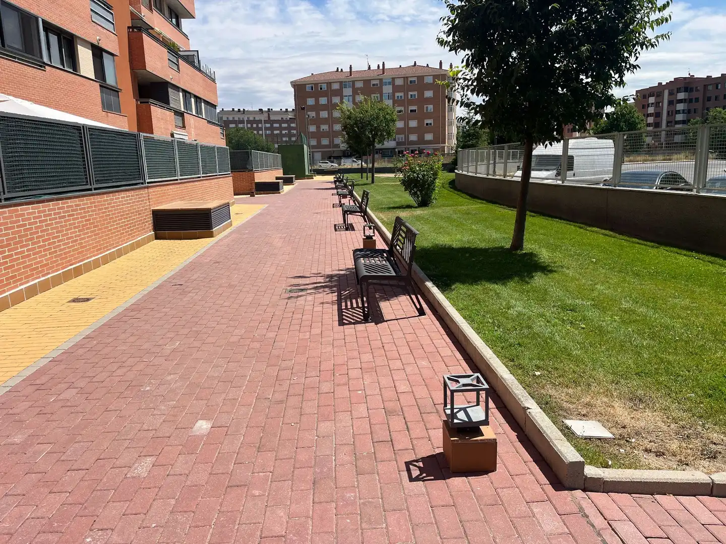 Terrassa de Pis de lloguer en Ávila amb Calefacció, Terrassa i Moblat