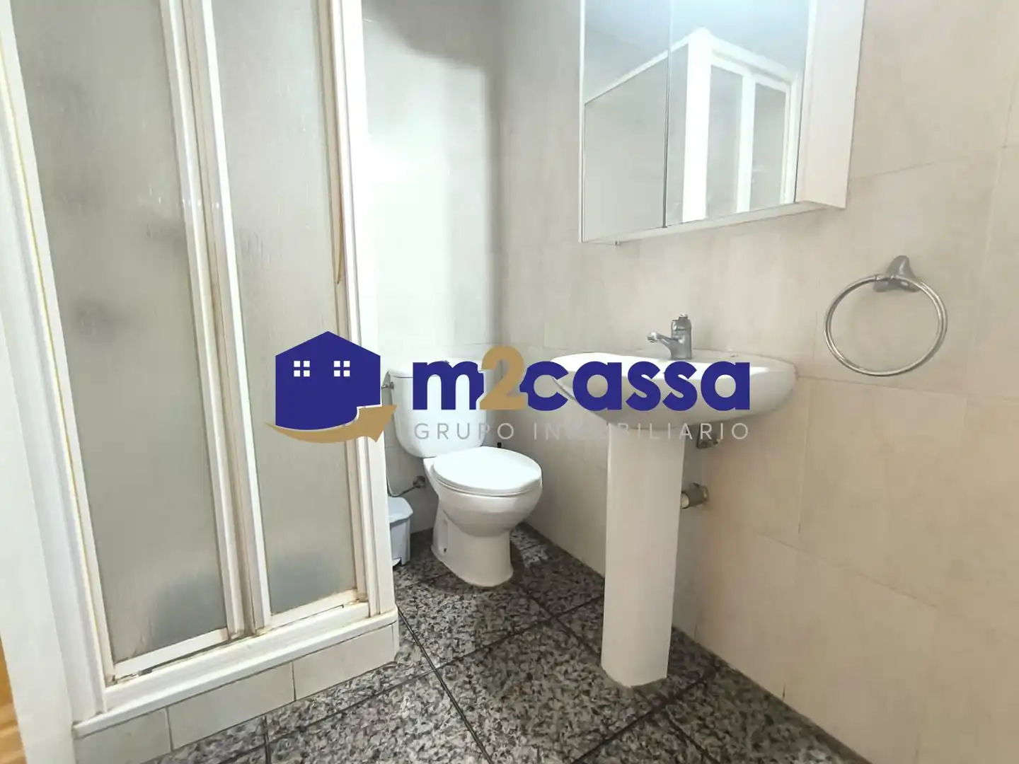 Badezimmer von Wohnung zum Verkauf in Lorca mit Balkon