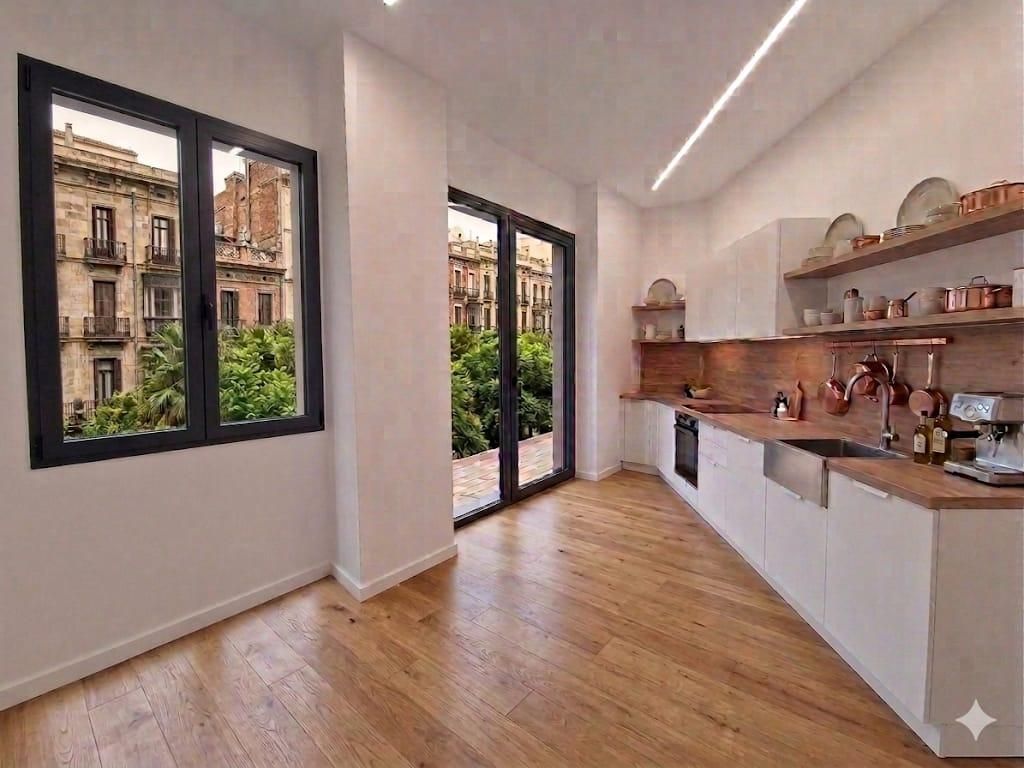 Kitchen of Lofts for sale in Elche / Elx  with Air Conditioner and Furnished