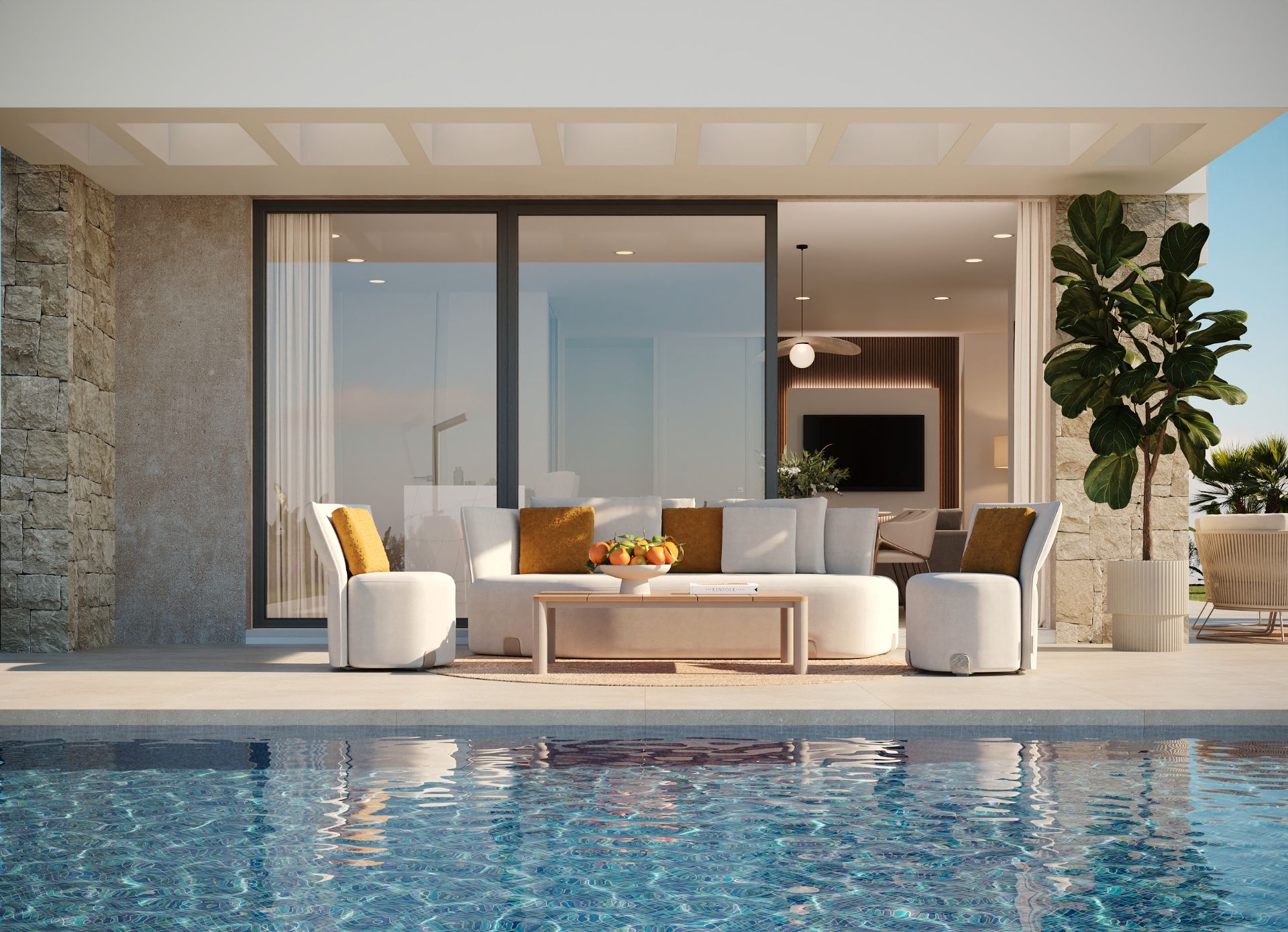 Terrace of House or chalet for sale in Finestrat  with Air Conditioner, Heating and Private garden