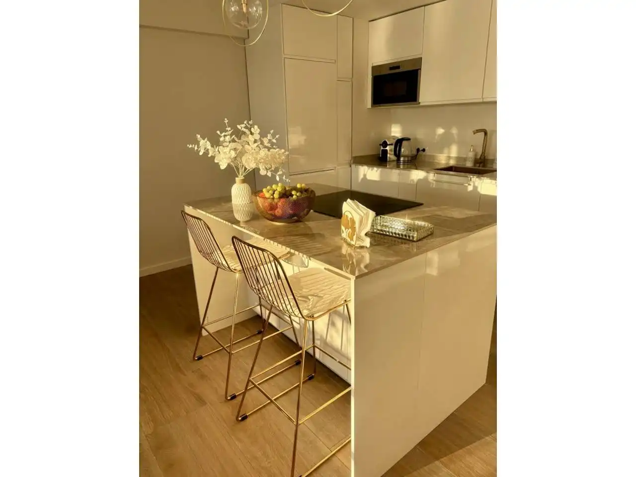 Cocina de Piso de alquiler en Calvià con Aire acondicionado, Calefacción y Amueblado