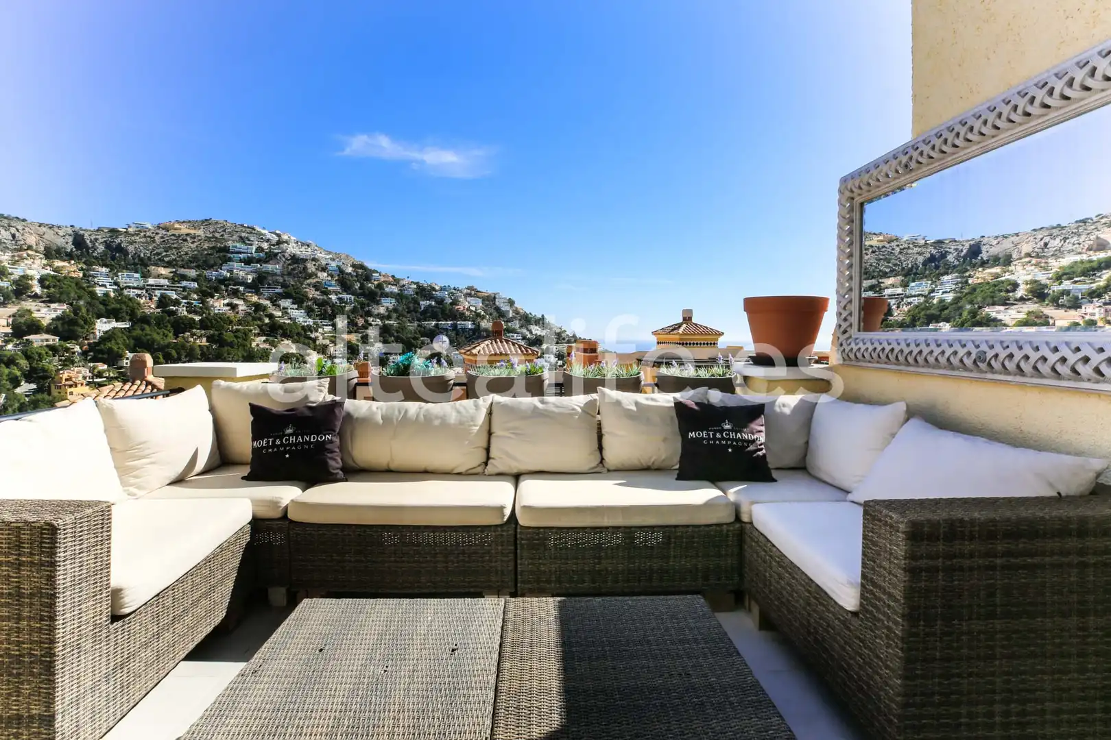 Terrace of Houses for sale in Altea  with Air Conditioner, Private garden and Terrace
