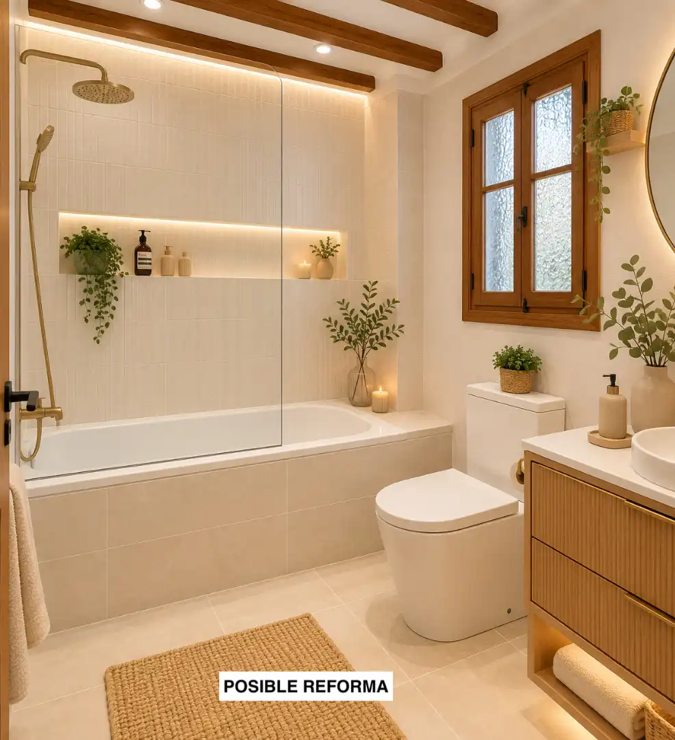 Baño de Casa adosada en venta en Orihuela con Aire acondicionado, Terraza y Trastero