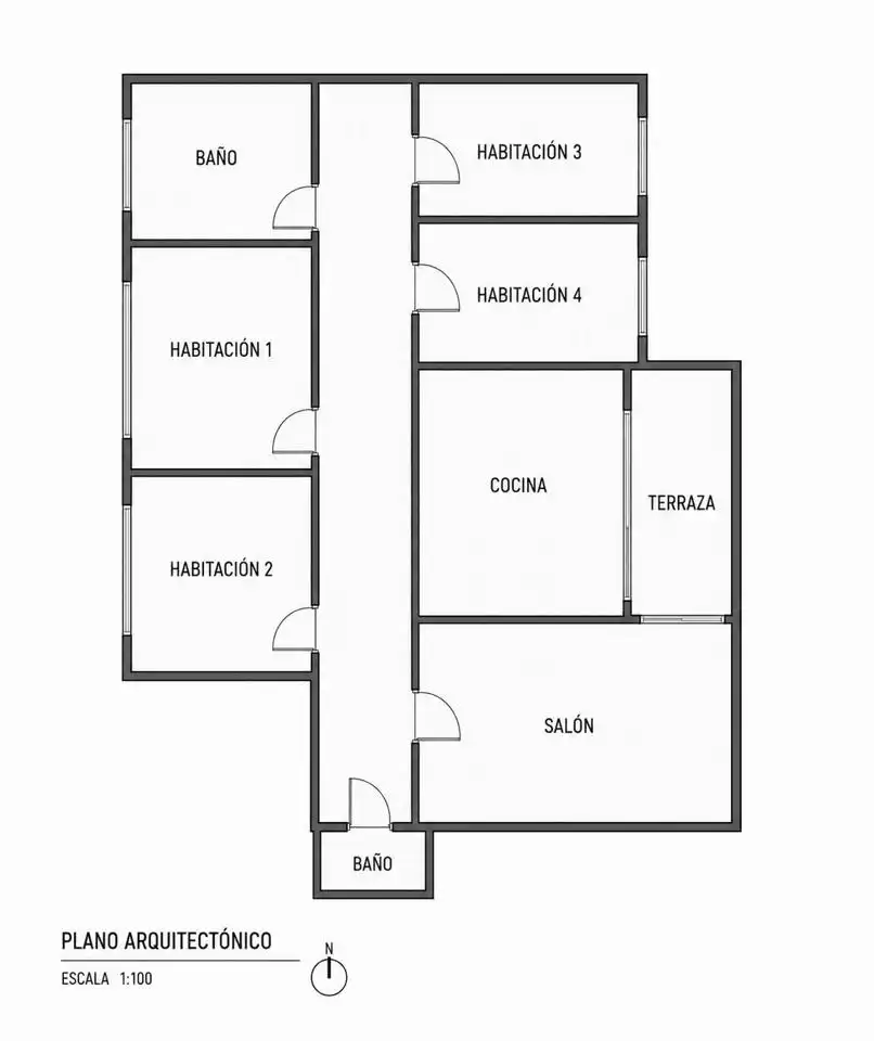 Piso en venta en Ourense Capital  con Calefacción, Terraza y Trastero