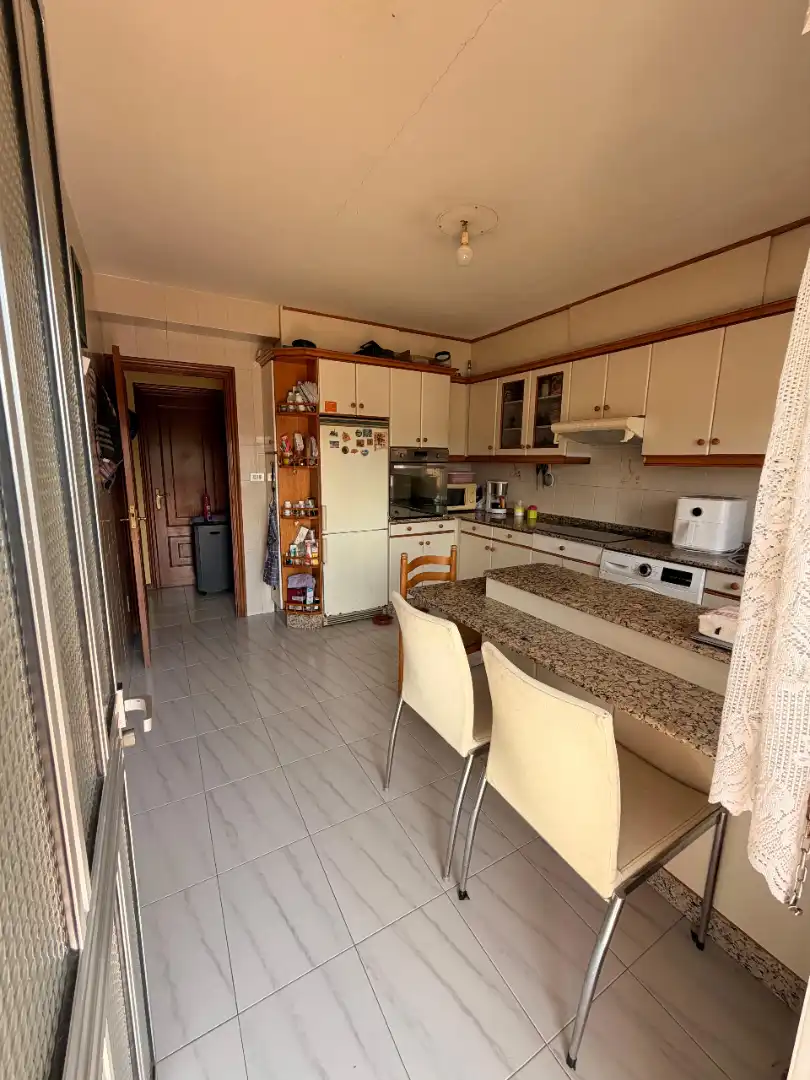 Cocina de Casa o chalet en venta en Cambre  con Calefacción, Amueblado y Balcón
