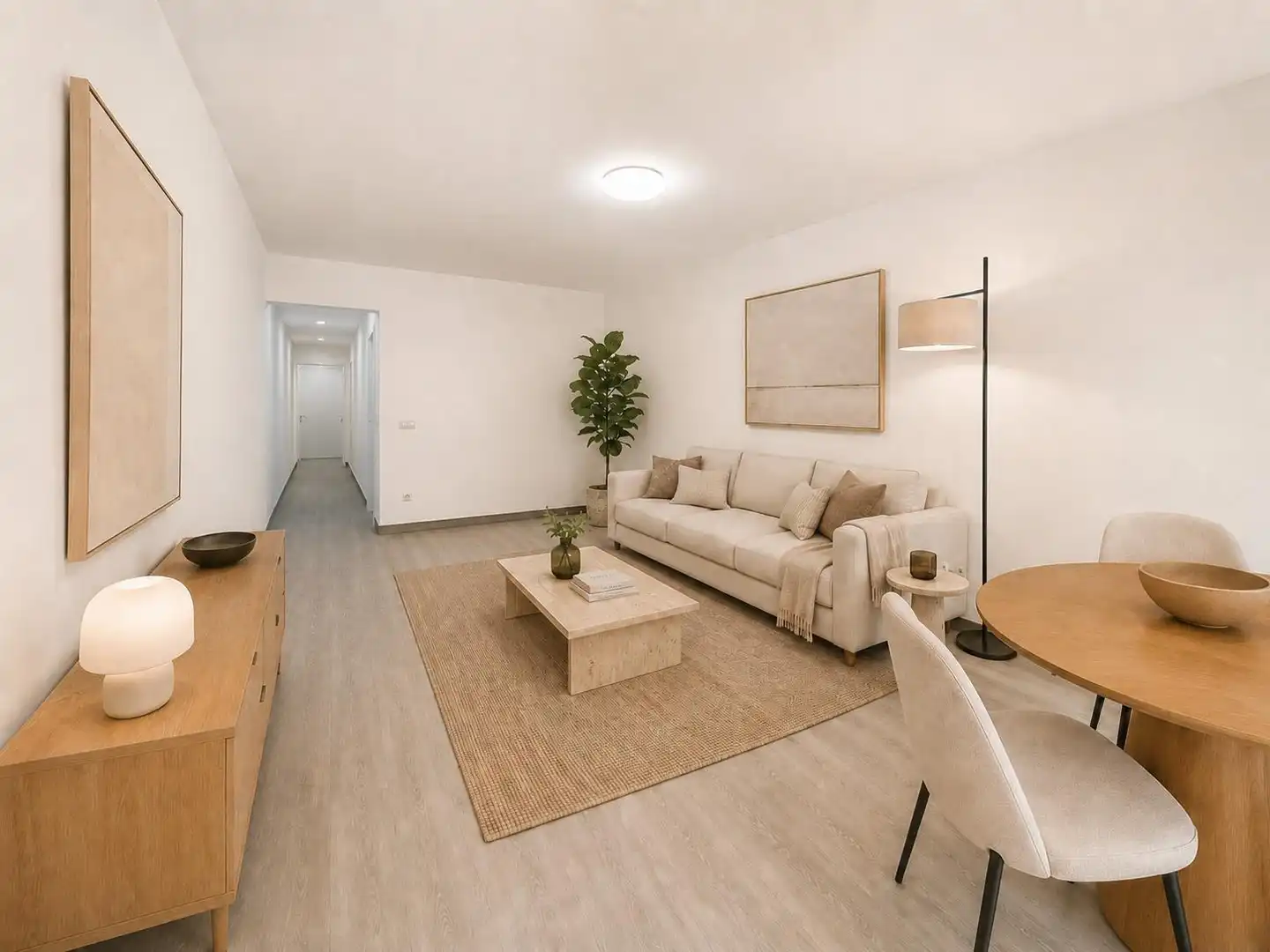 Sala d'estar de Pis en venda en Barcelona amb Terrassa i Balcó