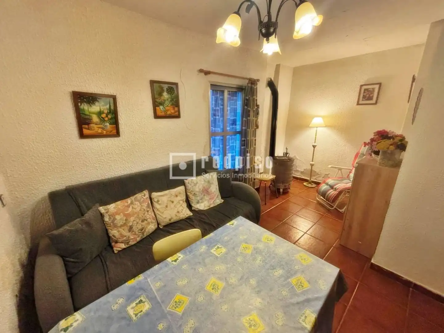Sala de estar de Casa o chalet en venta en Arbancón con Aire acondicionado, Calefacción y Terraza