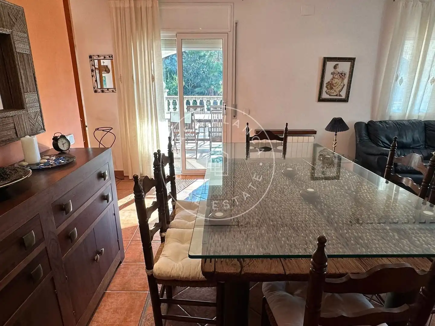 Dining room of Houses for sale in Lloret de Mar  with Air Conditioner, Heating and Private garden