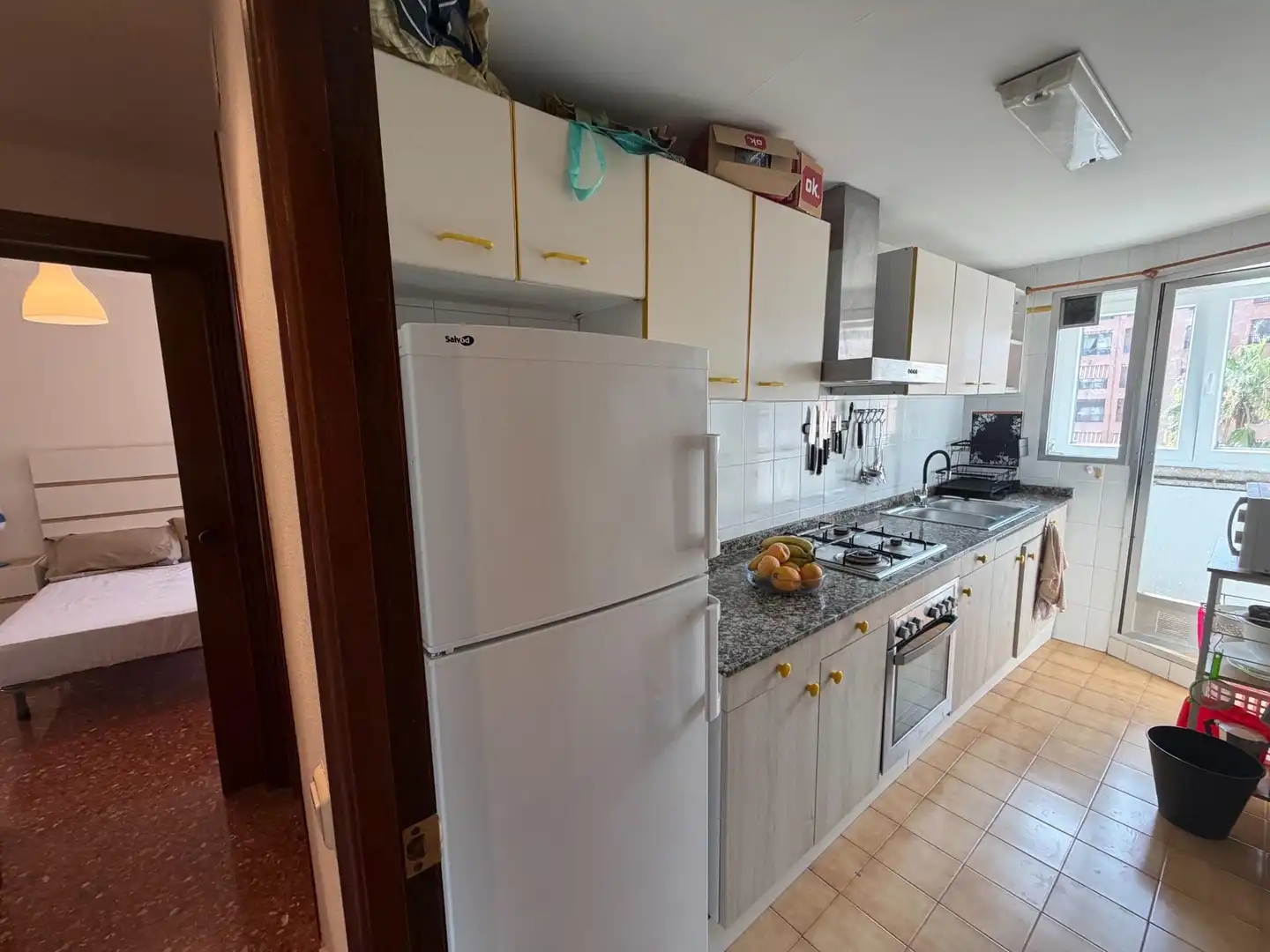 Cocina de Piso para compartir en Valencia con Aire acondicionado, Trastero y Amueblado