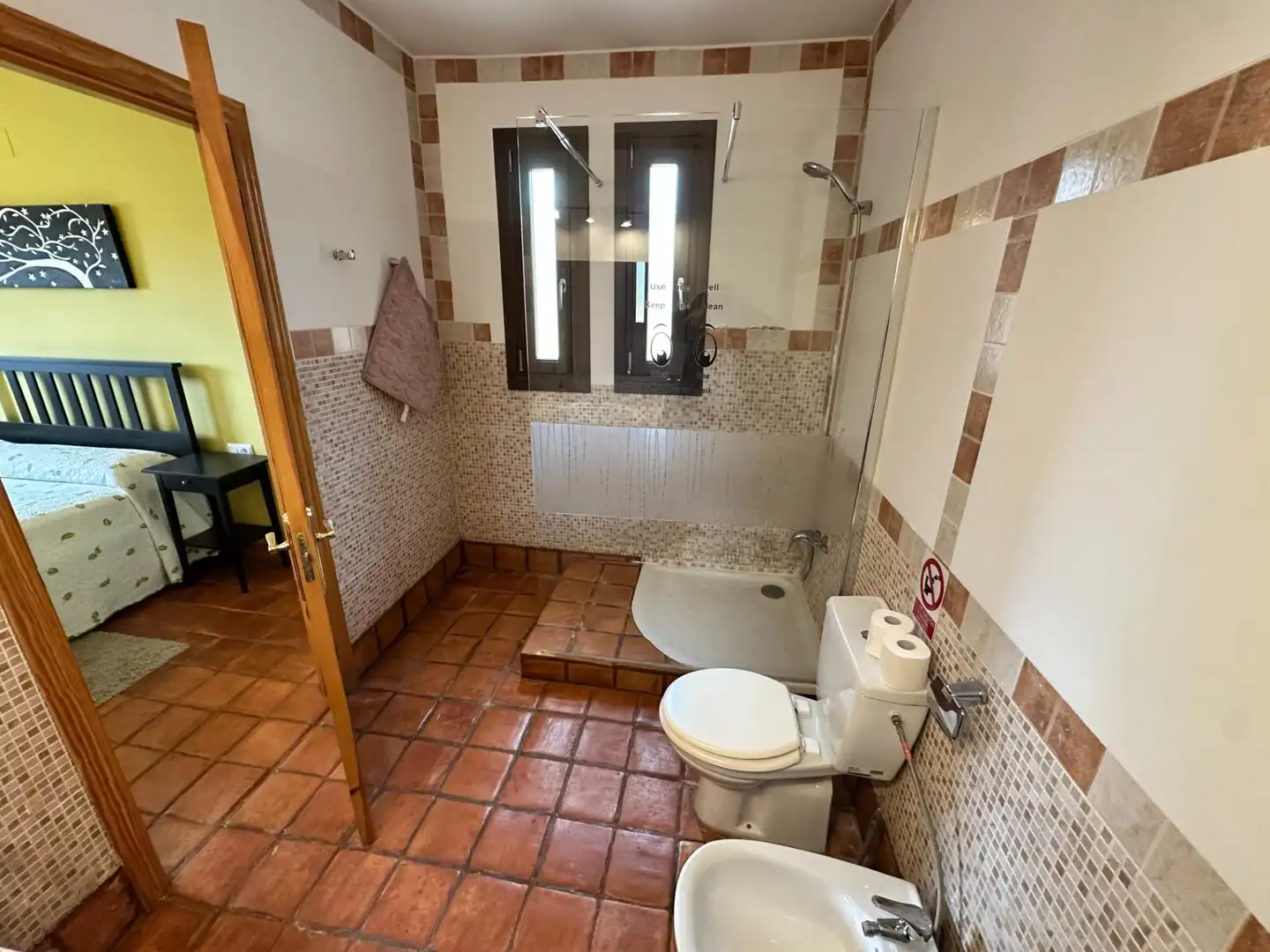 Baño de Casa o chalet en venta en Villalba de la Sierra con Aire acondicionado, Calefacción y Terraza