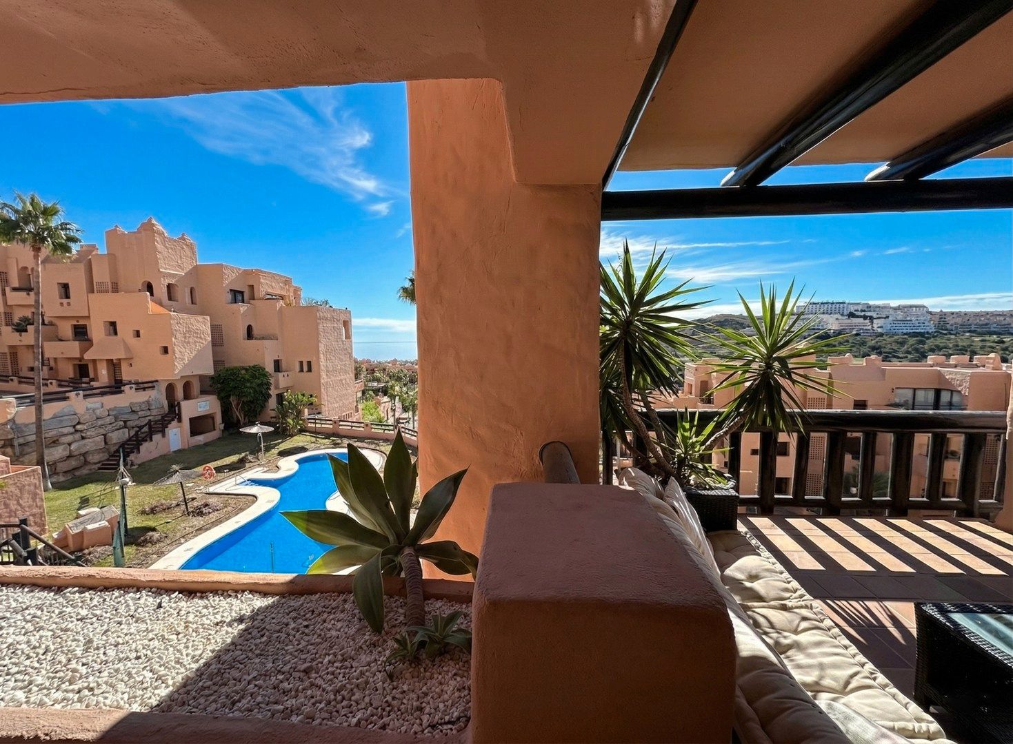 Exterior view of Apartments for sale in Manilva  with Air Conditioner, Heating and Terrace