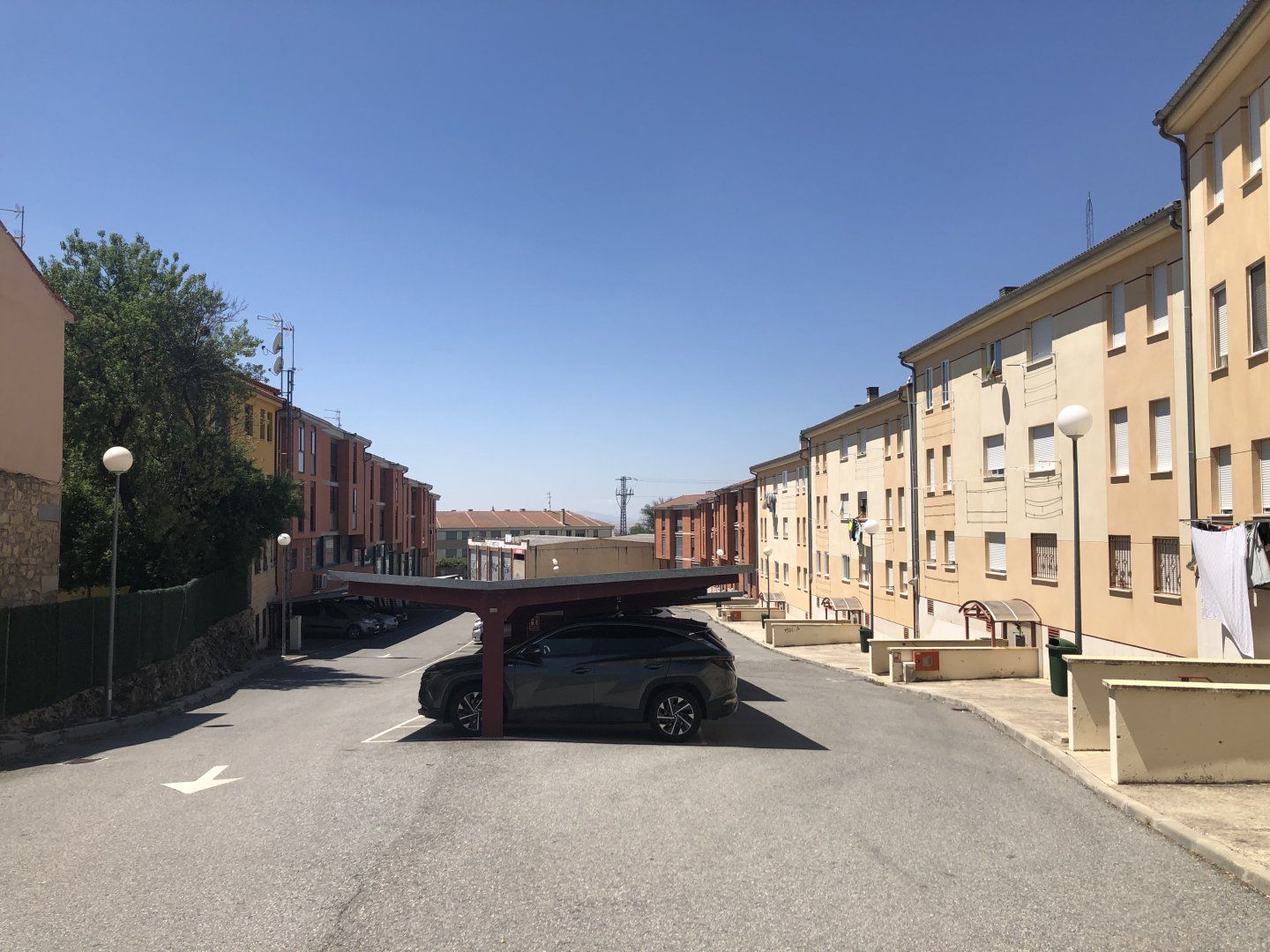 Exterior view of Flat for sale in La Lastrilla   with Heating