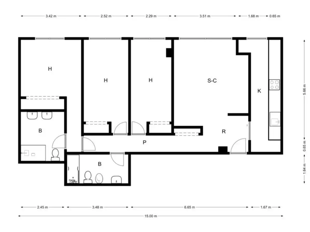 Flat for sale in Alicante / Alacant  with Community pool