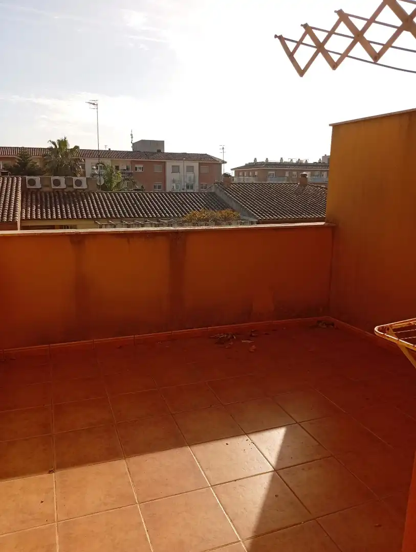 Terrassa de Casa adosada en venda en L'Aldea amb Aire condicionat, Calefacció i Jardí privat