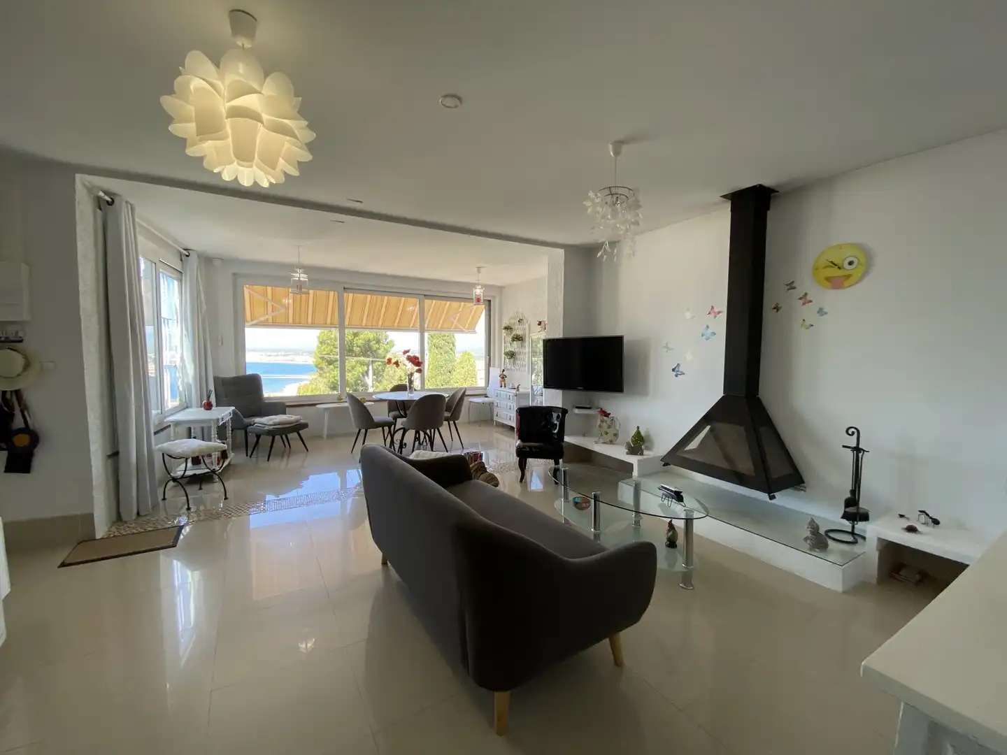 Sala de estar de Casa o chalet en venta en Roses con Terraza y Trastero