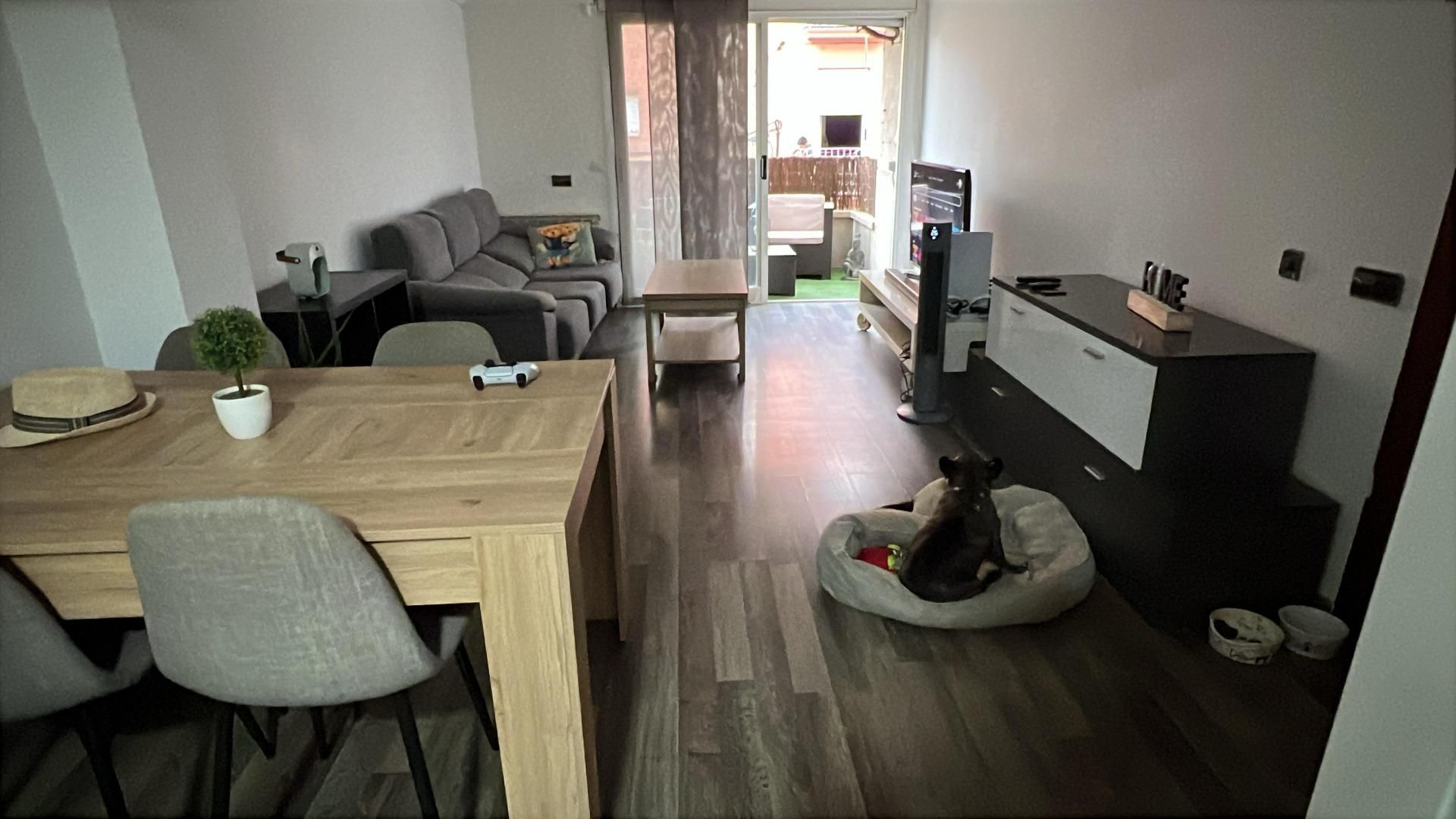 Living room of Flat for sale in Reus  with Heating, Parquet flooring and Terrace