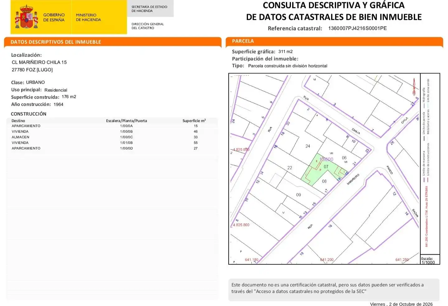 Maison avec jardin à vendre à MARIÑEIRO CHILA, imagen 61