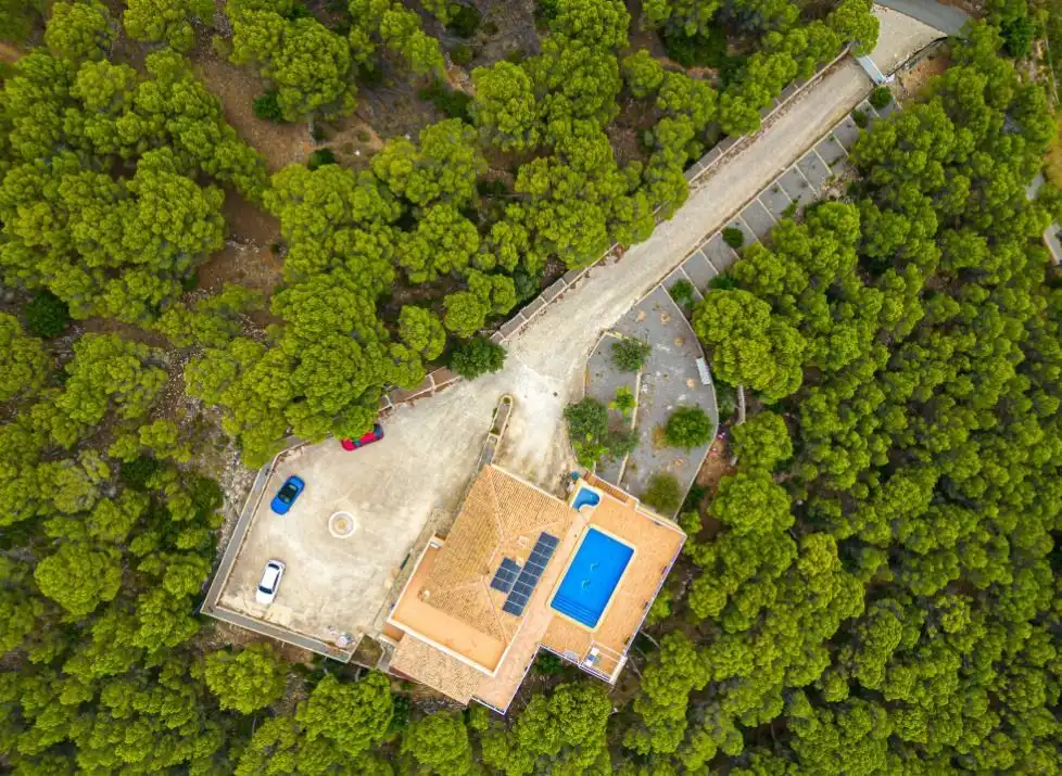 Jardín de Casa o chalet en venta en Altea con Aire acondicionado, Jardín privado y Trastero