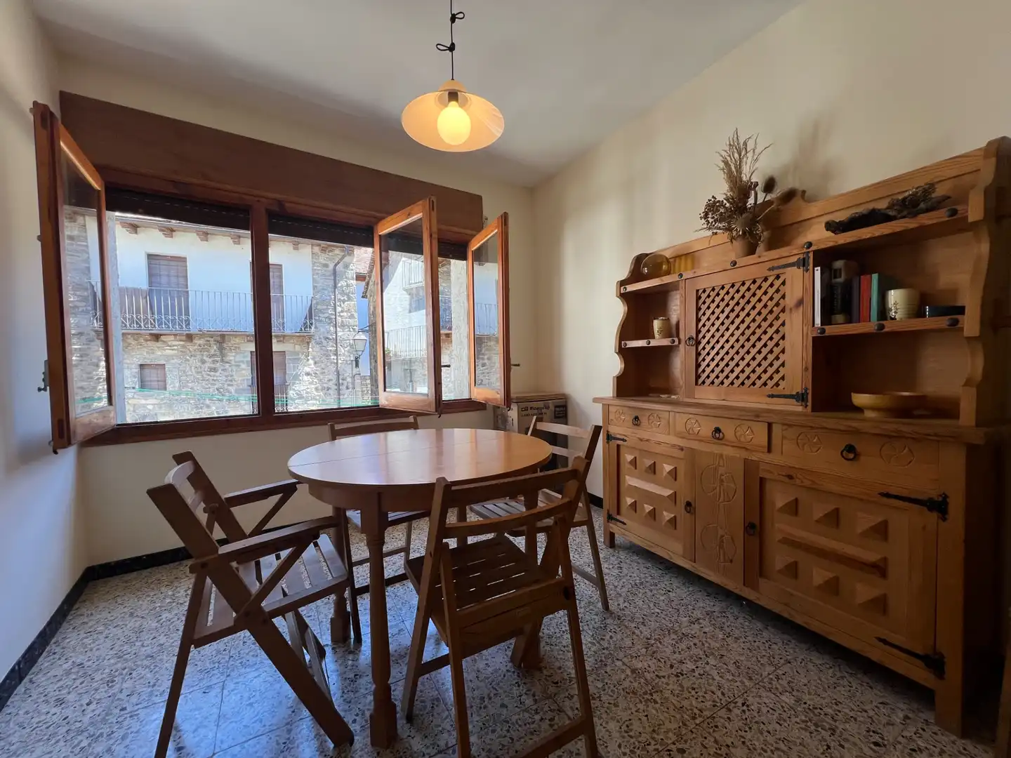Esszimmer von Wohnung zum Verkauf in Ansó mit Heizung und Möbliert