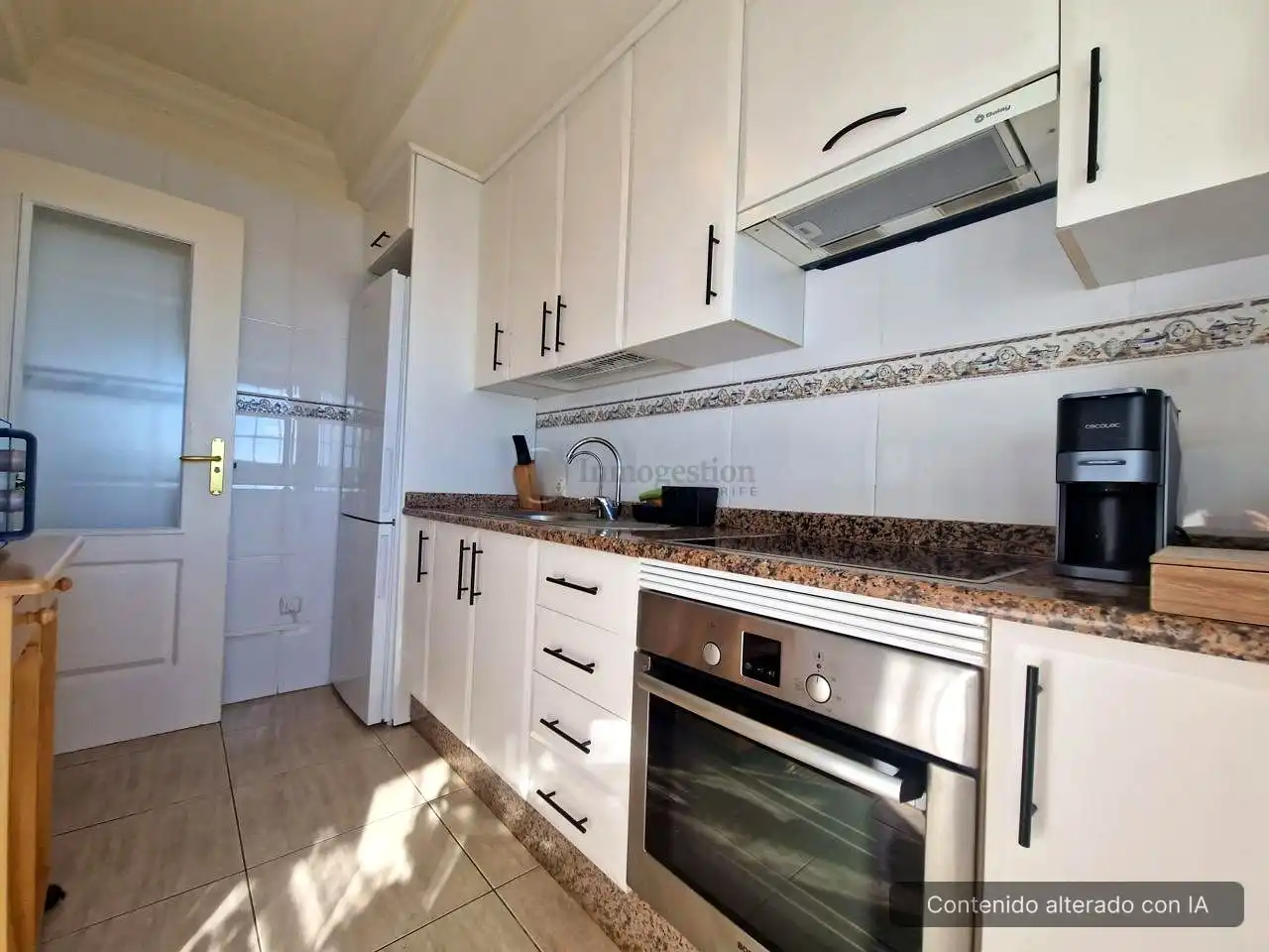 Kitchen of Flat for rent in Arico  with Furnished, Internet and Community pool