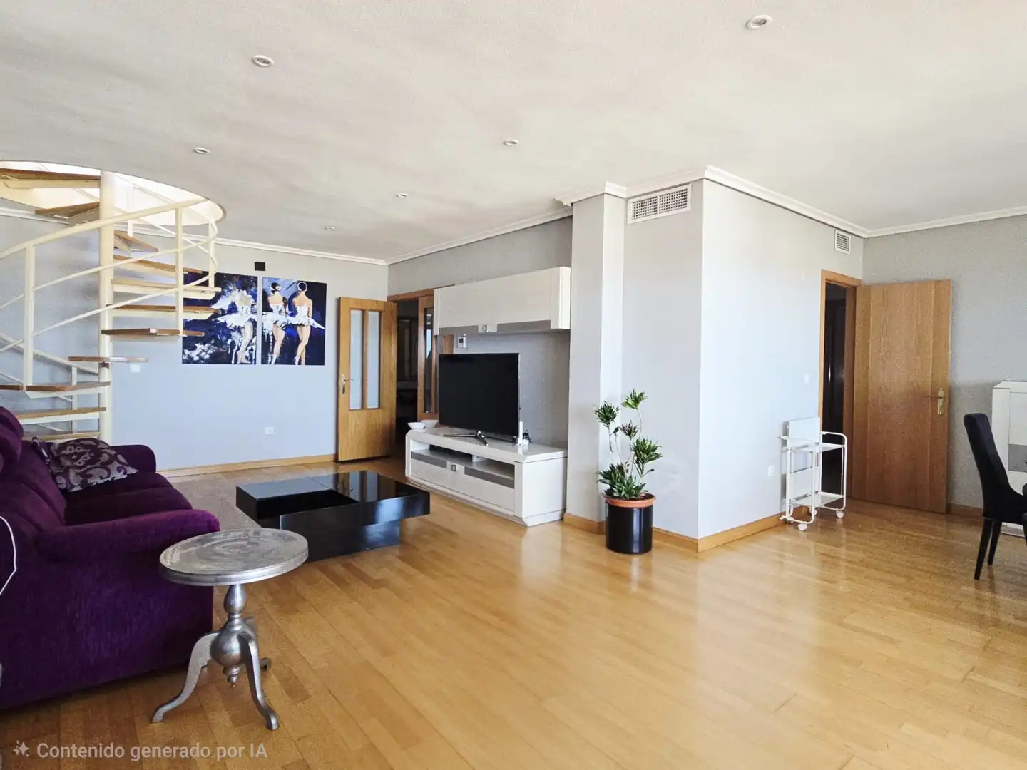 Wohnzimmer von Dachboden zur Miete in San Gabriel - Palmeral - Urbanova