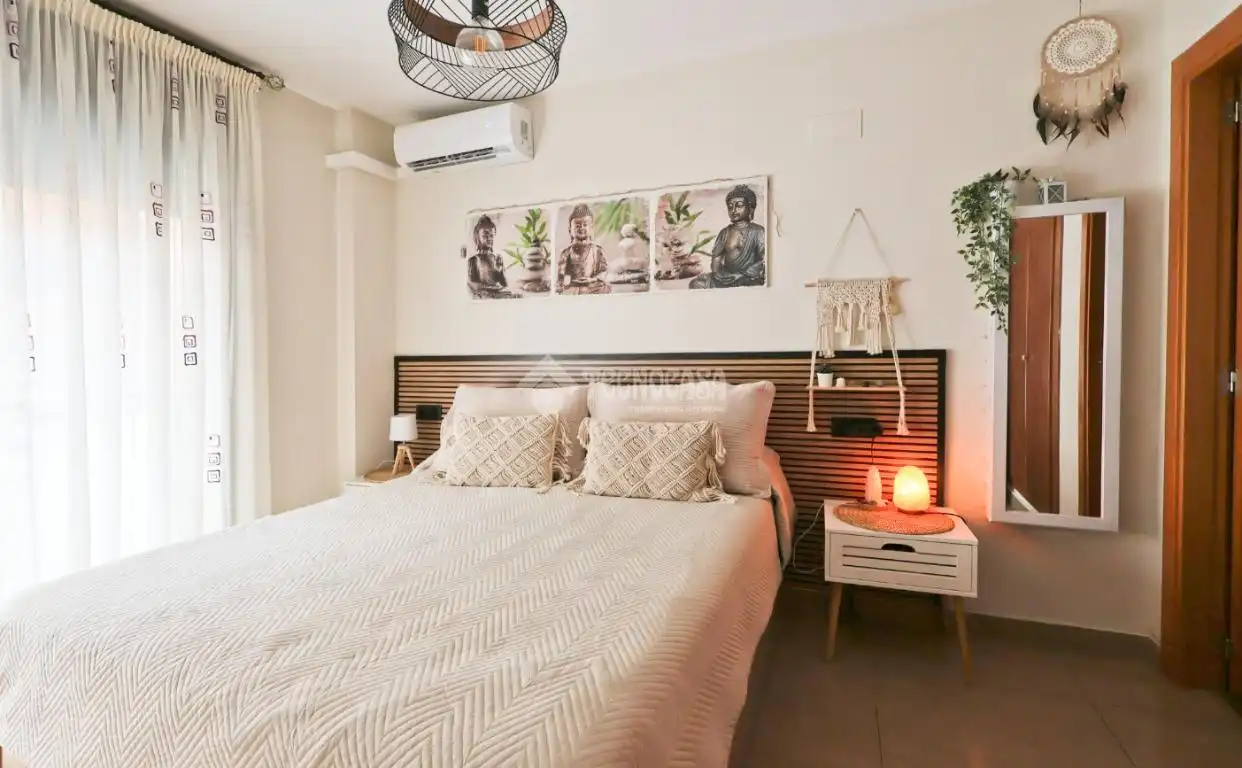 Schlafzimmer von Wohnung zum Verkauf in Sagunto / Sagunt mit Klimaanlage, Heizung und Balkon