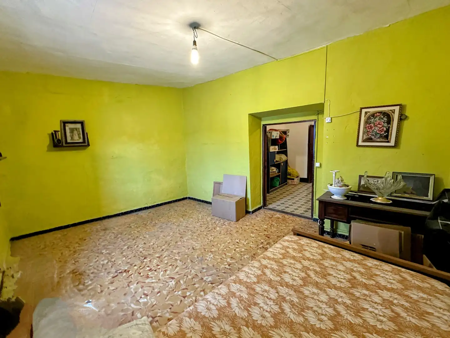 Wohnzimmer von Einfamilien-Reihenhaus zum Verkauf in El Palomar mit Terrasse, Möbliert und Ofen