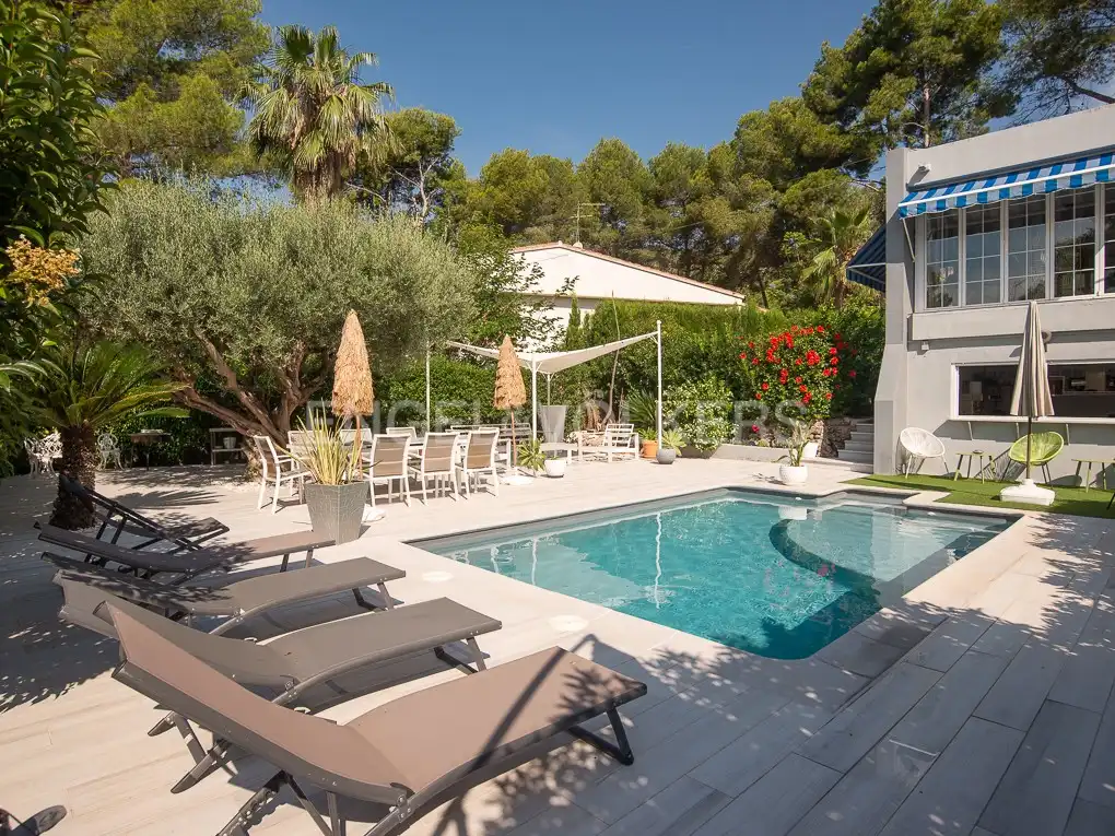 Jardí de Casa o xalet en venda en Benicasim / Benicàssim amb Calefacció, Terrassa i Piscina