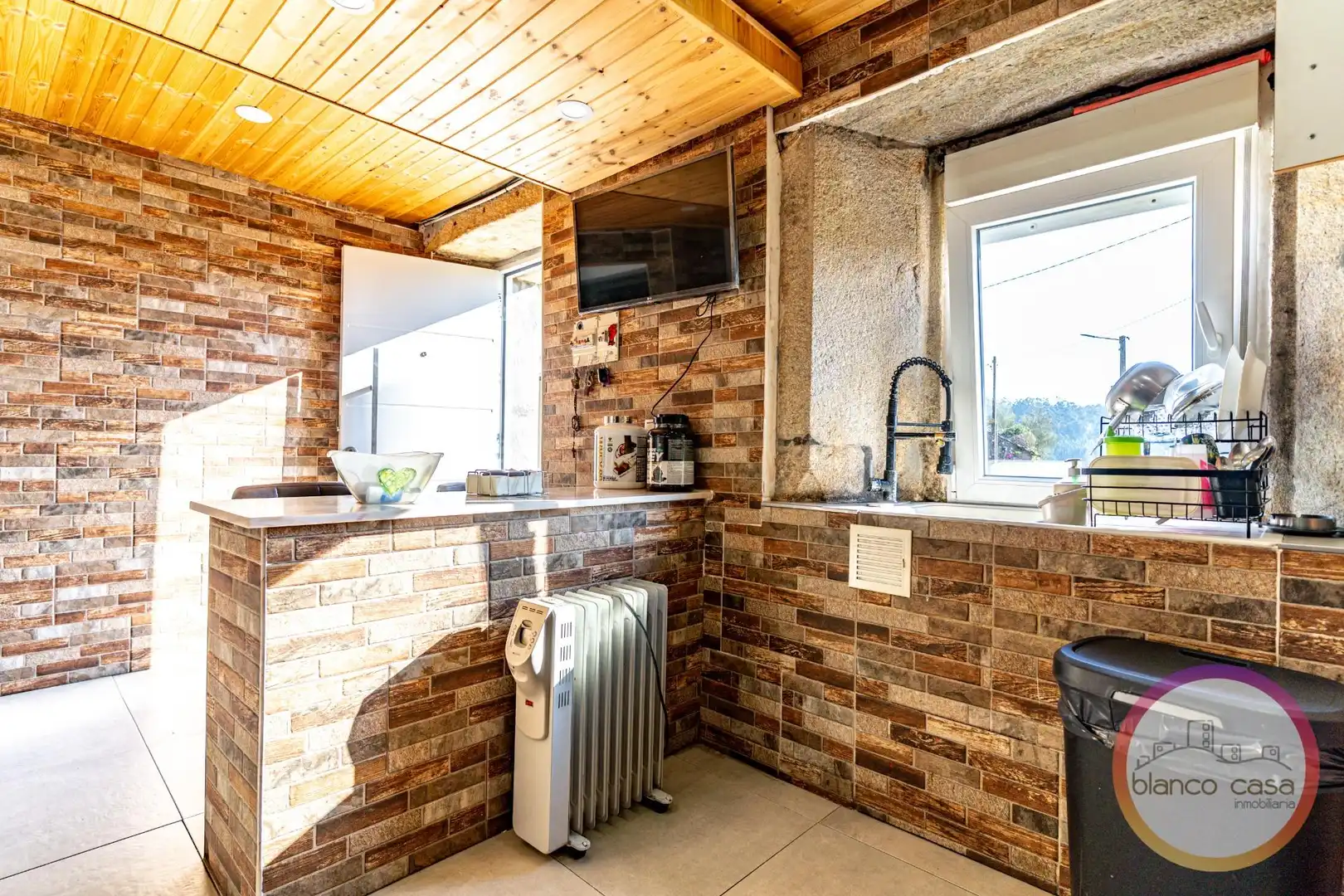 Cocina de Casa o chalet en venta en Coristanco con Calefacción y Trastero