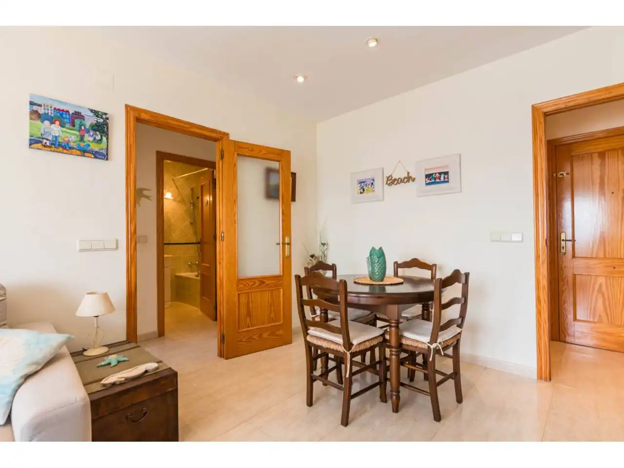 Dining room of Flat for sale in Cartagena  with Air Conditioner, Terrace and Storage room