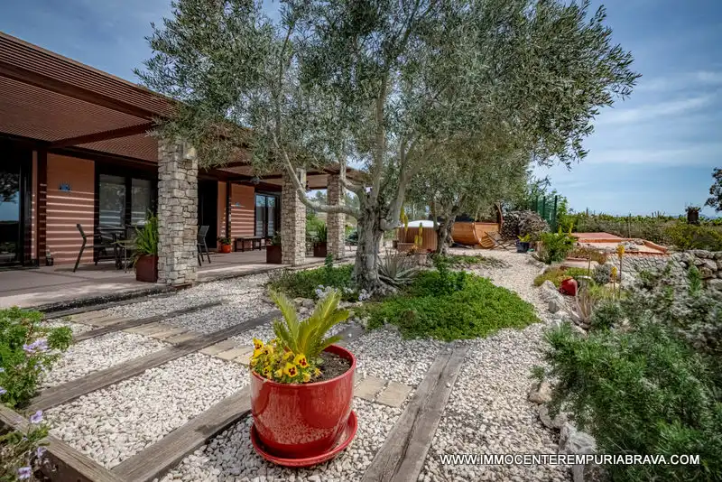 Jardín de Finca rústica en venta en Masarac i Vilarnadal con Aire acondicionado, Jardín privado y Terraza