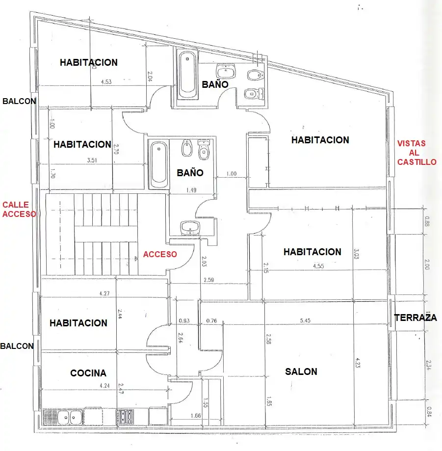 Flat for sale in Castellnovo  with Terrace, Storage room and Oven