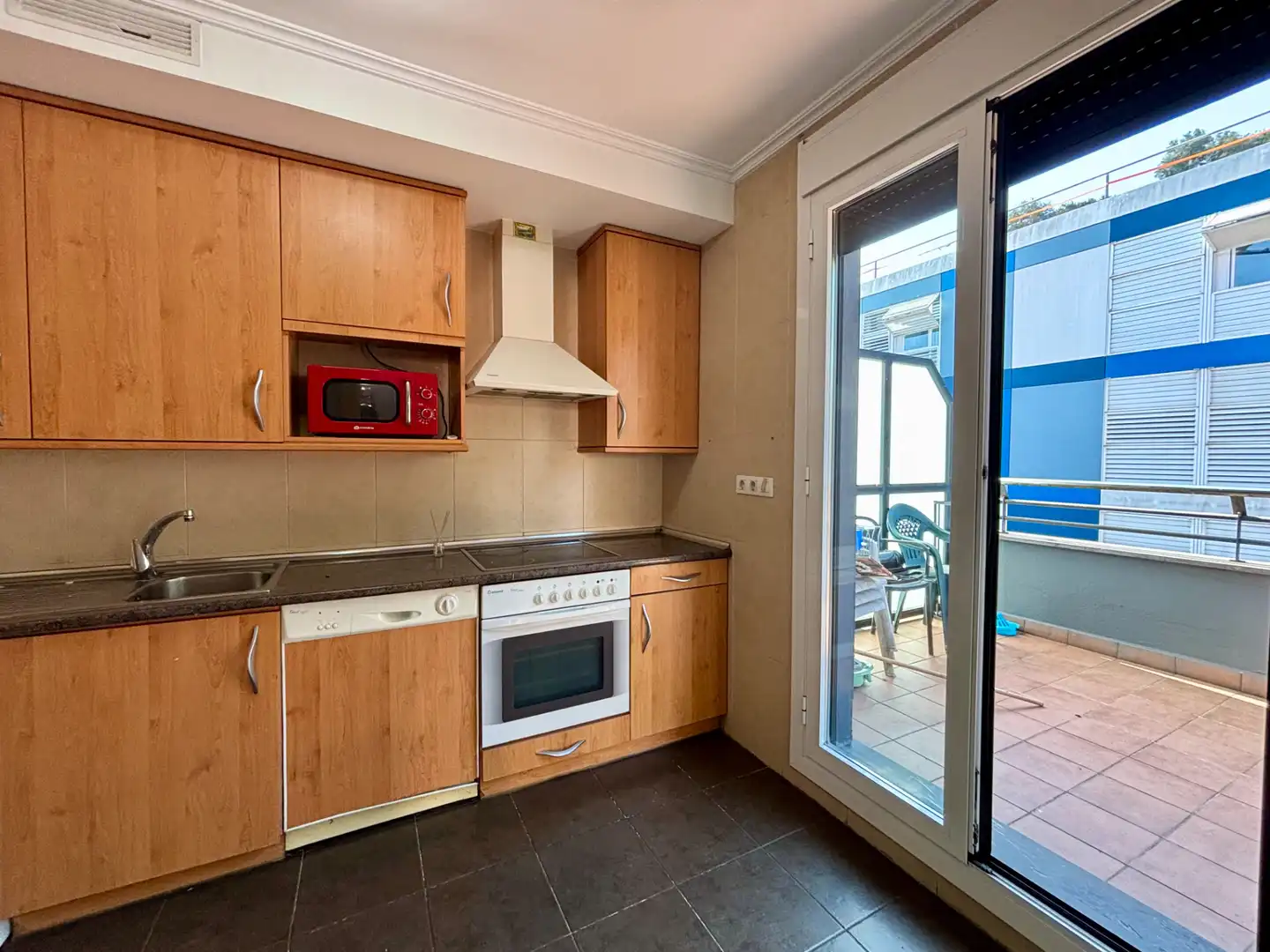 Cocina de Dúplex en venta en Donostia - San Sebastián  con Calefacción, Terraza y Lavadora
