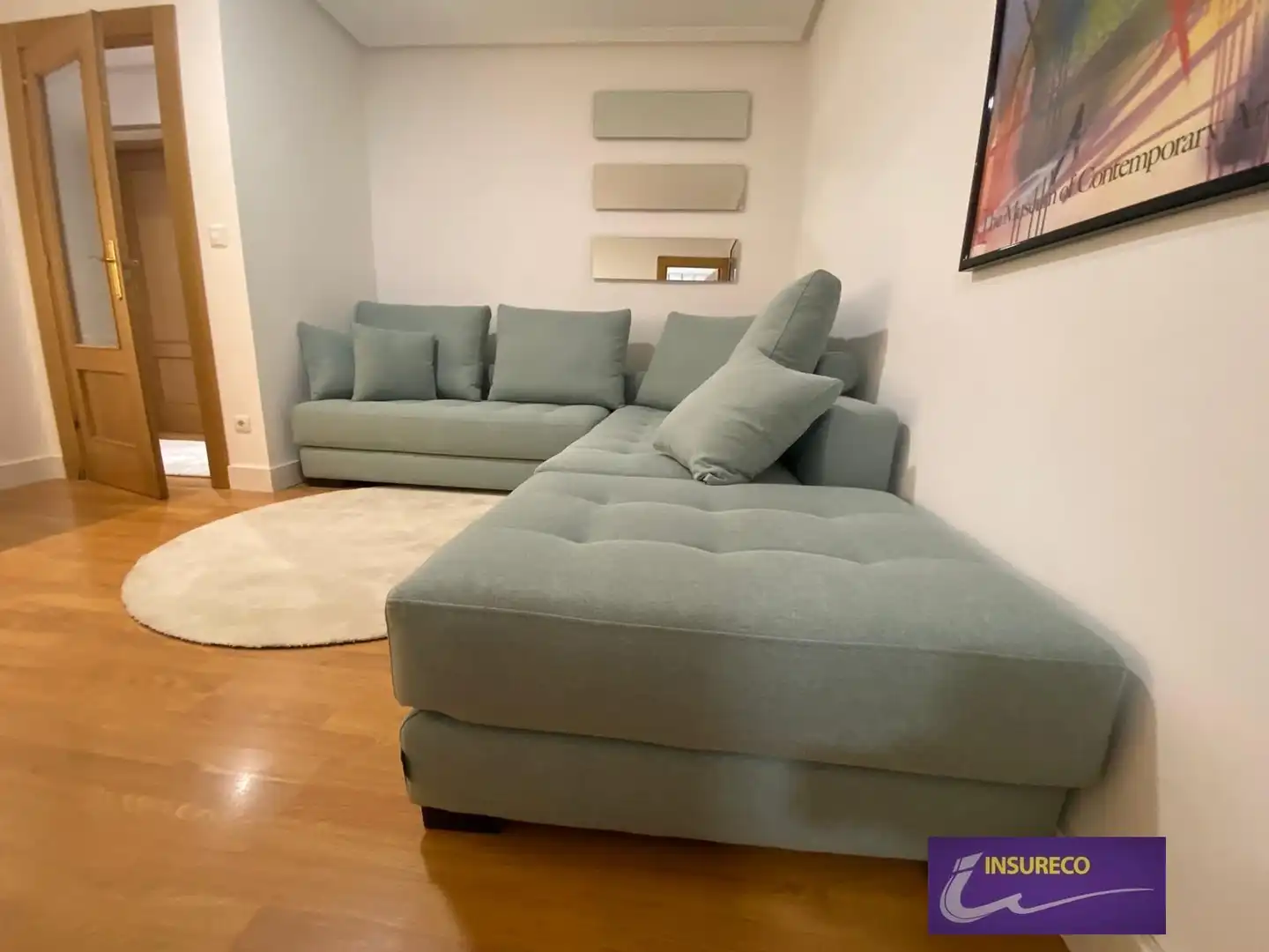 Living room of Flat for sale in León Capital   with Heating, Storage room and Furnished