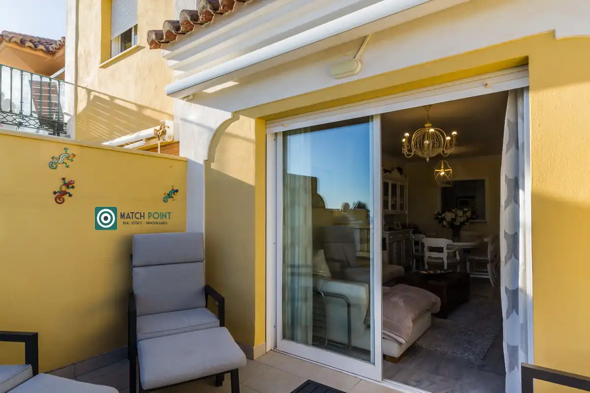Terrasse von Wohnung zum Verkauf in Nerja