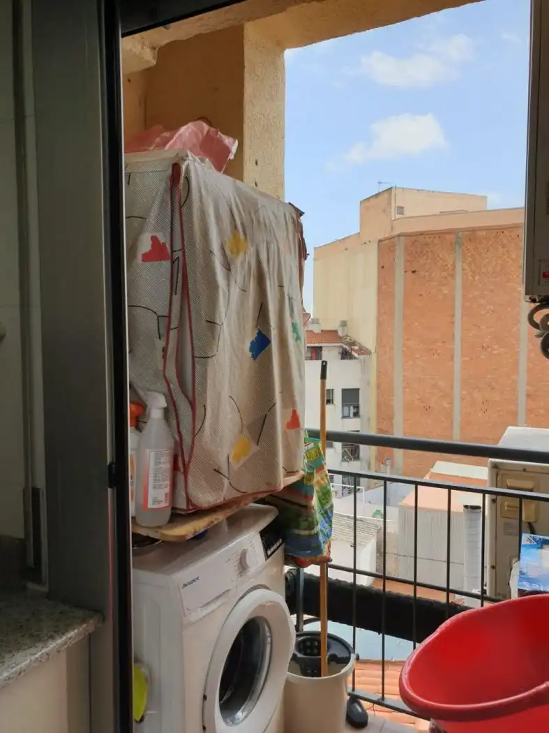 Terraza de Dúplex en venta en Terrassa con Aire acondicionado, Trastero y Amueblado