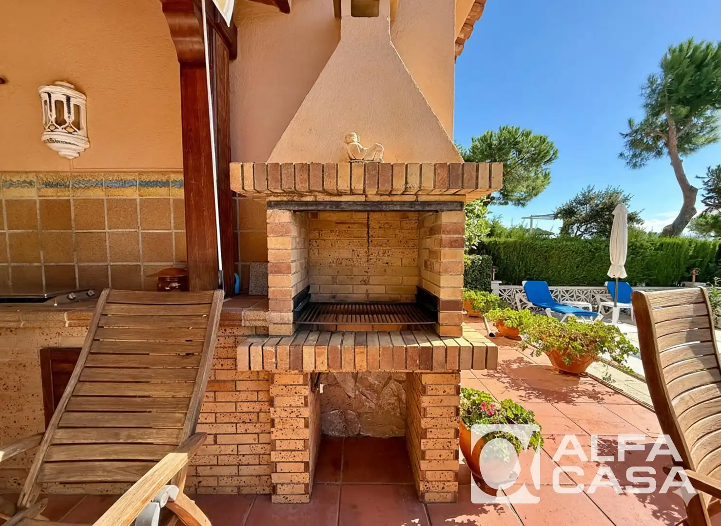 Jardí de Casa o xalet en venda en Lloret de Mar amb Aire condicionat, Calefacció i Terrassa
