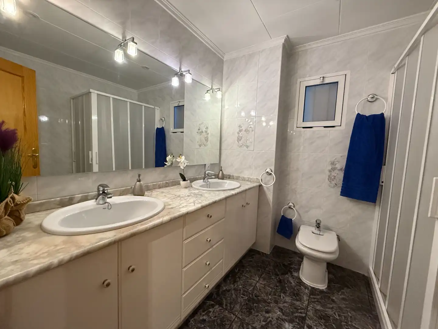Bany de Casa o xalet en venda en Aielo de Malferit amb Aire condicionat, Terrassa i Moblat
