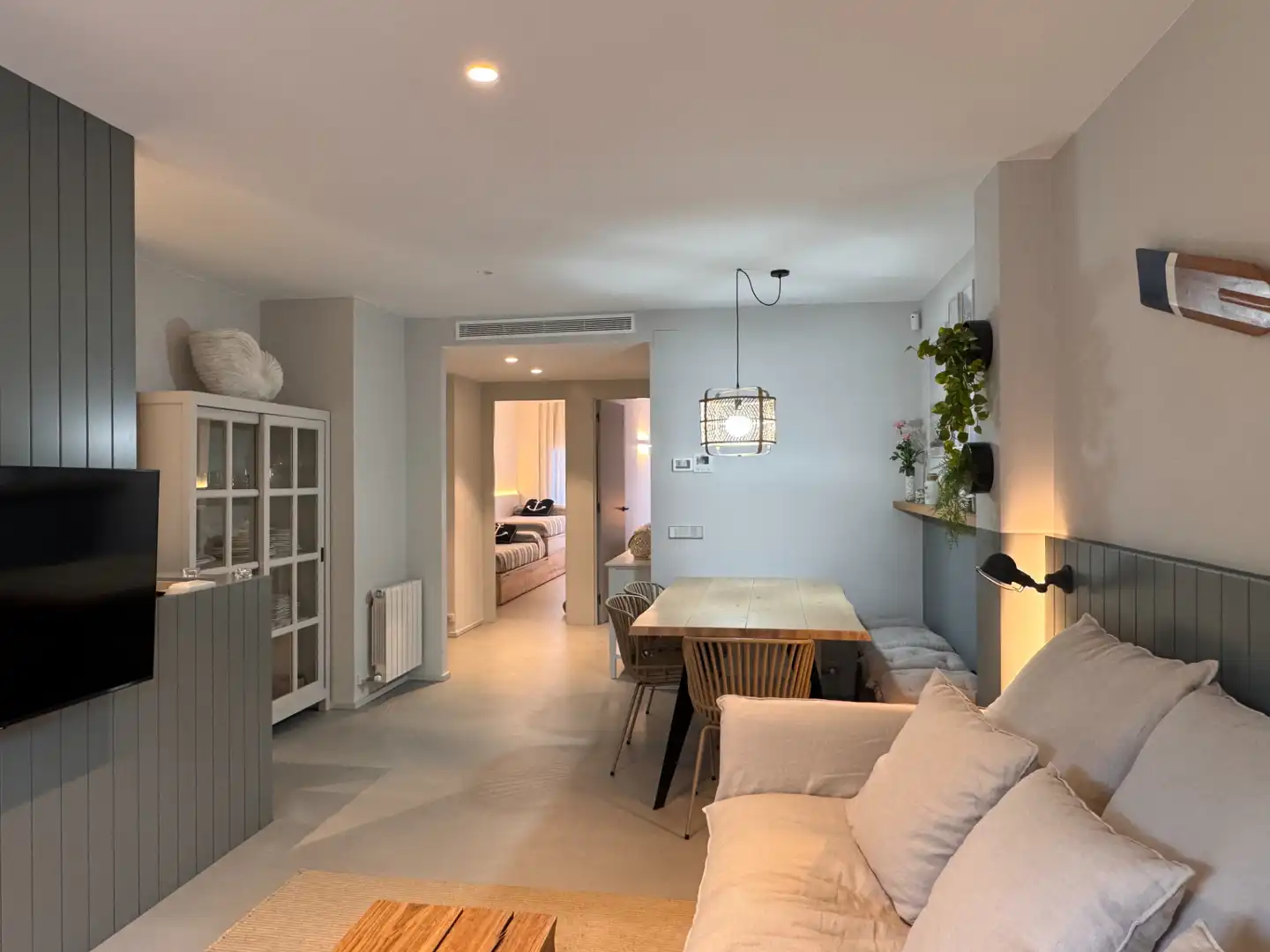Living room of Flat for sale in Palafrugell  with Air Conditioner, Heating and Private garden