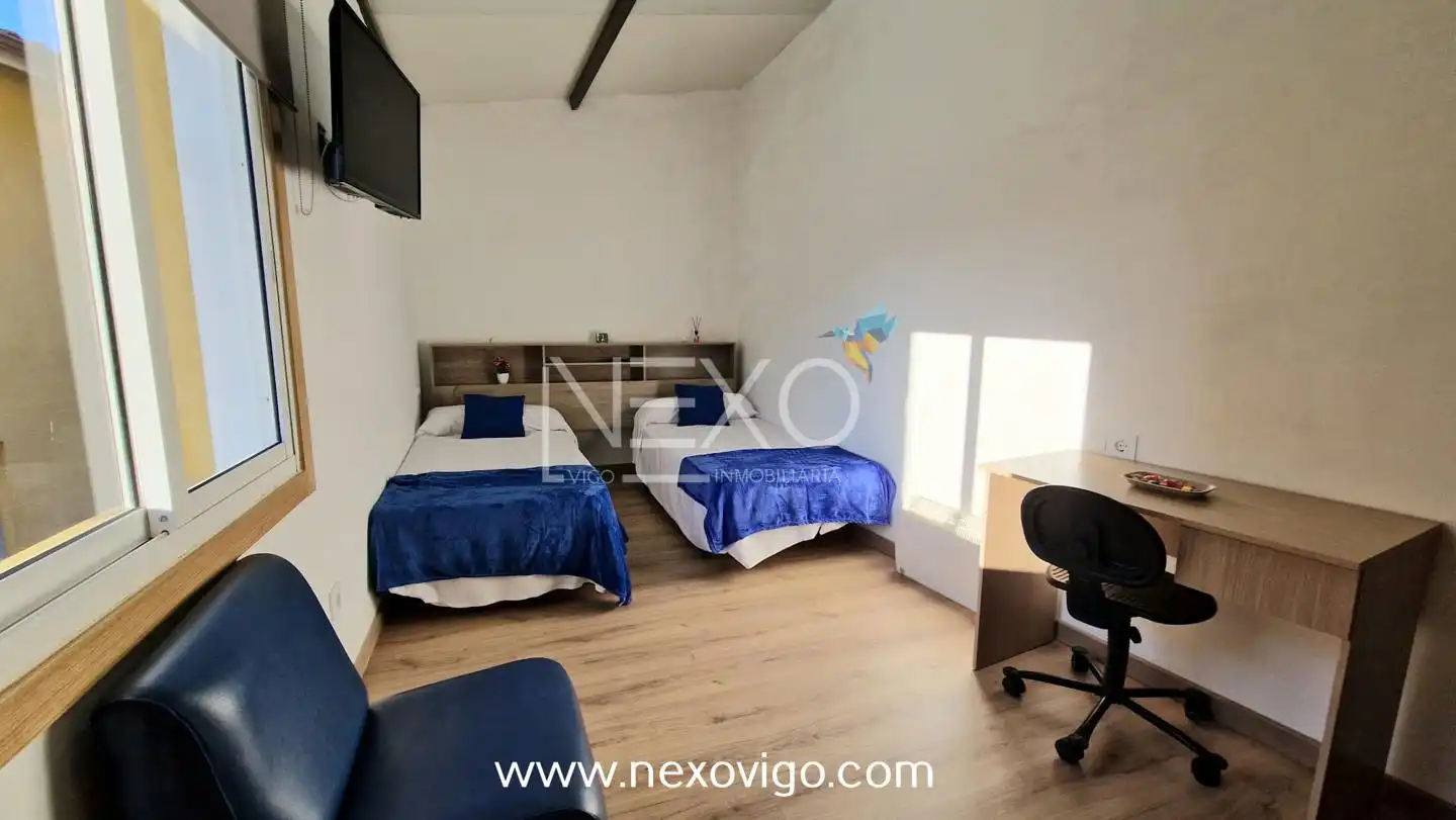 Habitación de Casa o chalet en venta en Moaña con Jardín privado, Terraza y Trastero