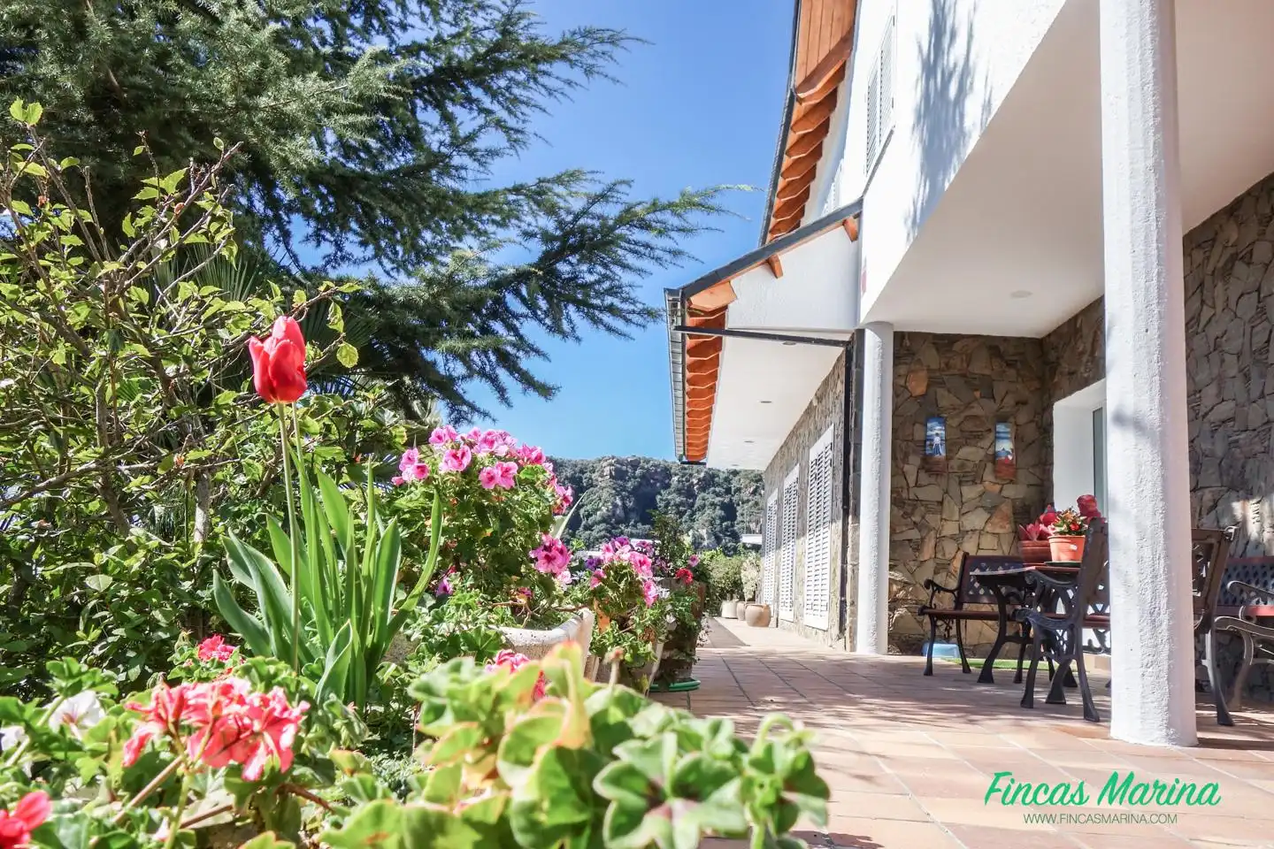 Garden of Houses for sale in Gavà  with Heating, Private garden and Parquet flooring