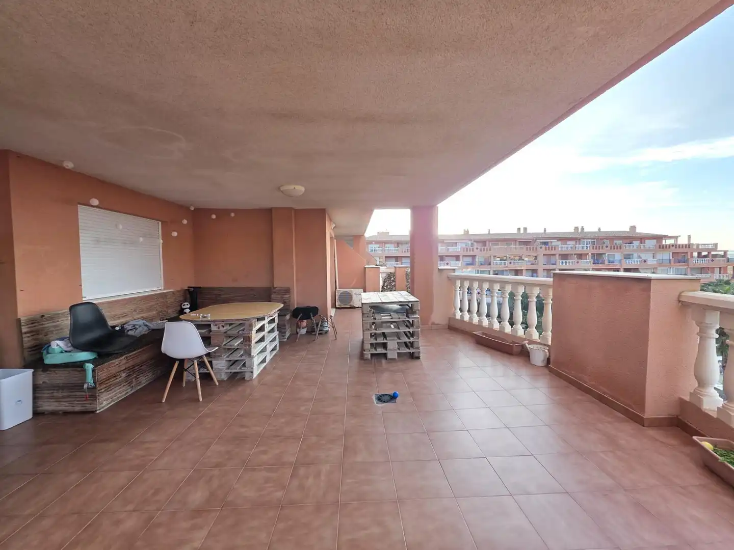 Terraza de Ático en venta en El Ejido con Aire acondicionado, Calefacción y Jardín privado