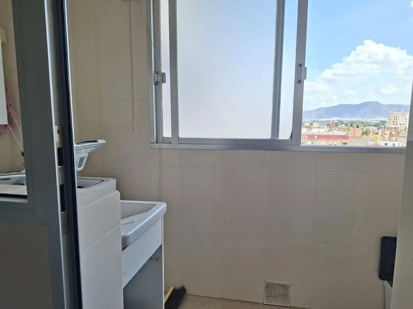 Terrassa de Pis de lloguer en Murcia amb Aire condicionat i Calefacció