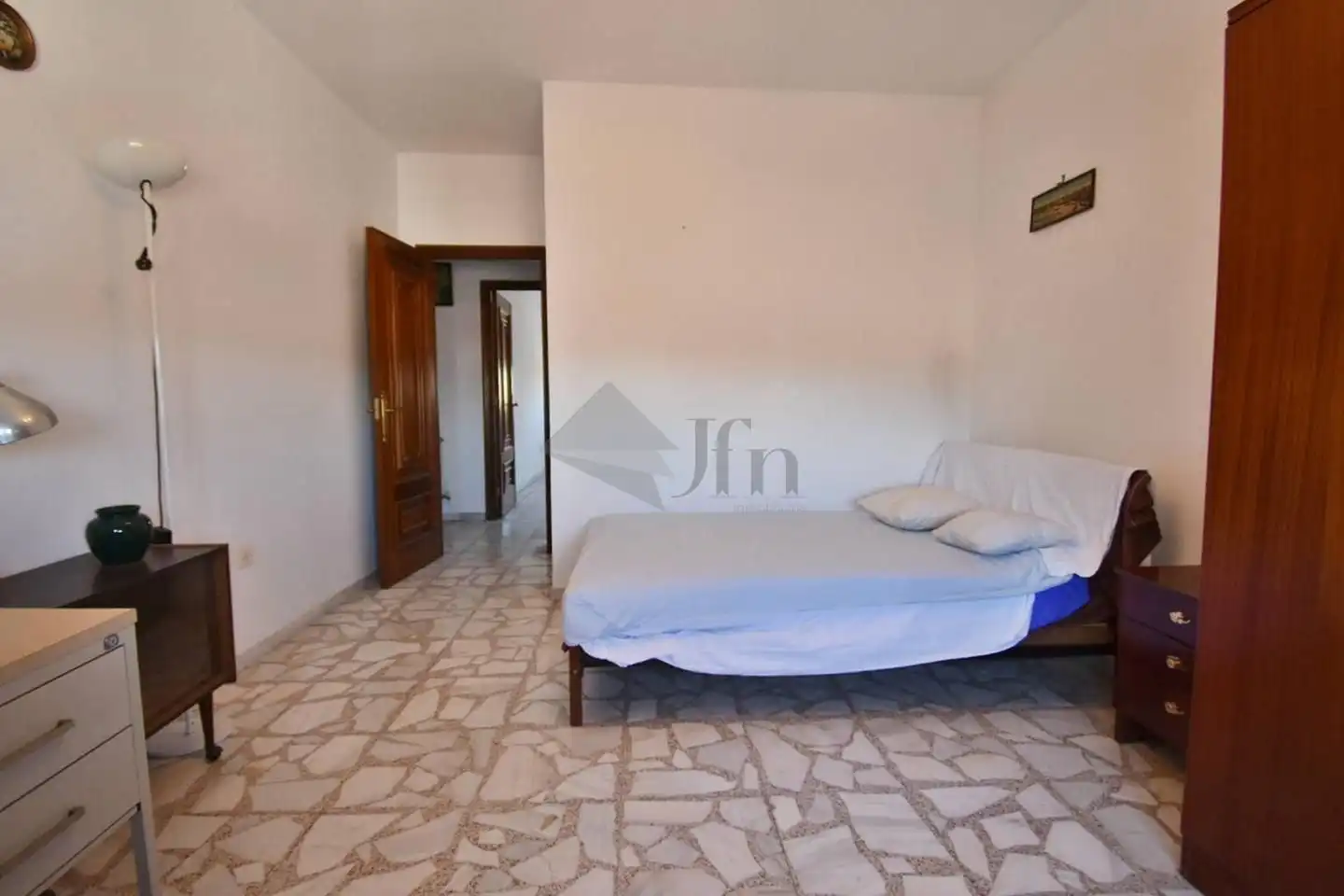 Dormitori de Casa o xalet en venda en Villaverde de Íscar amb Calefacció i Jardí privat