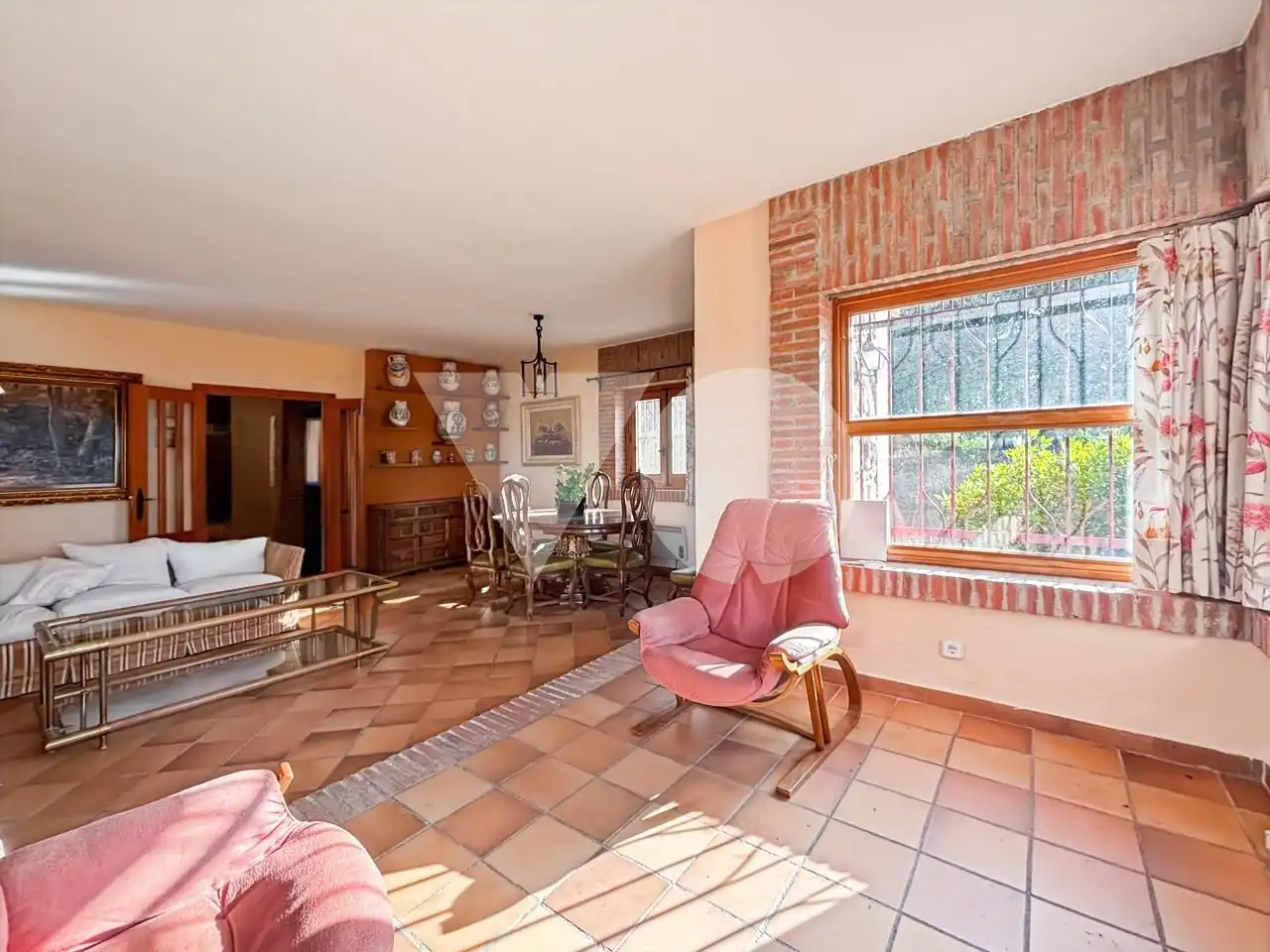 Sala de estar de Finca rústica en venta en Valdemorillo con Calefacción y Jardín privado